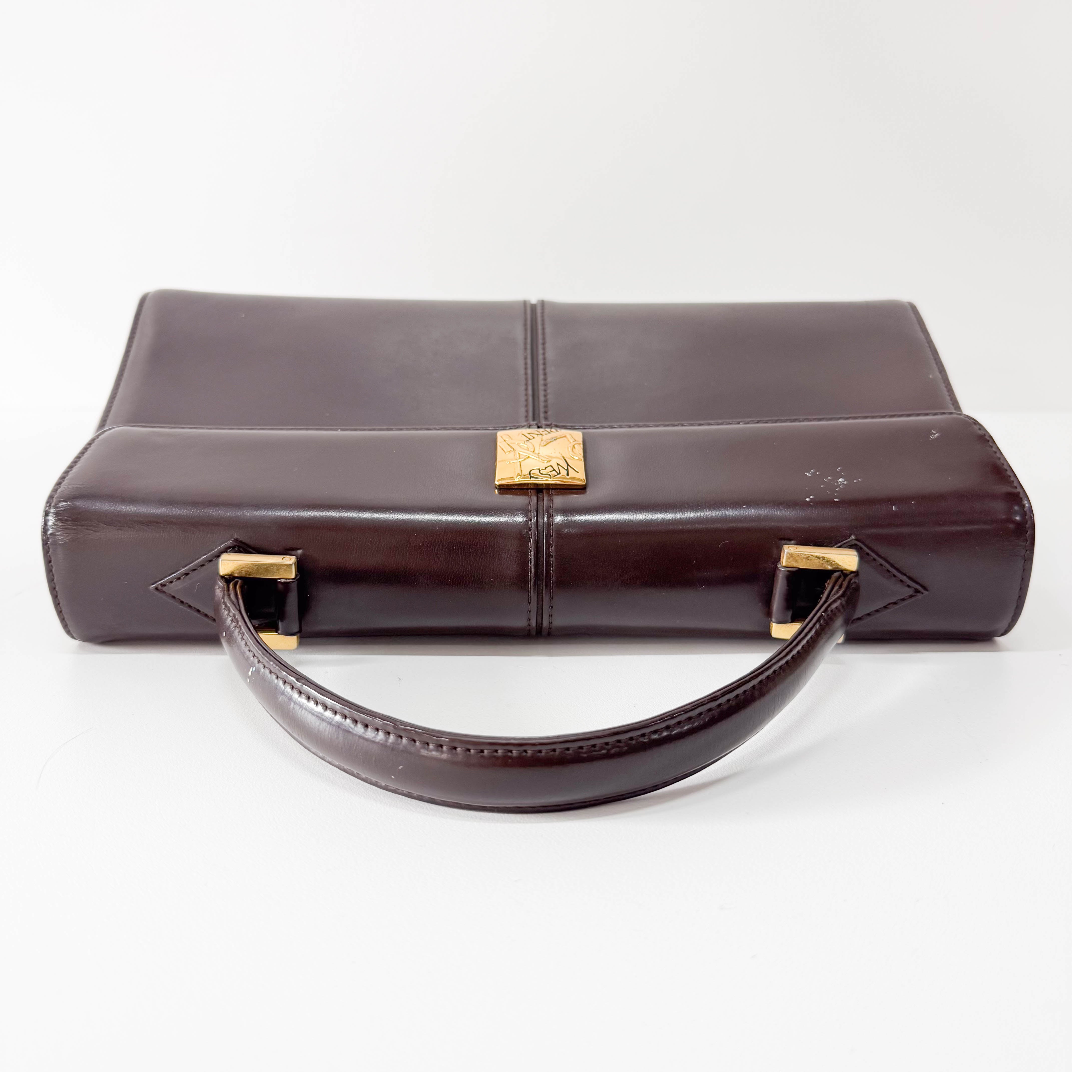 Brown Leather Handbag