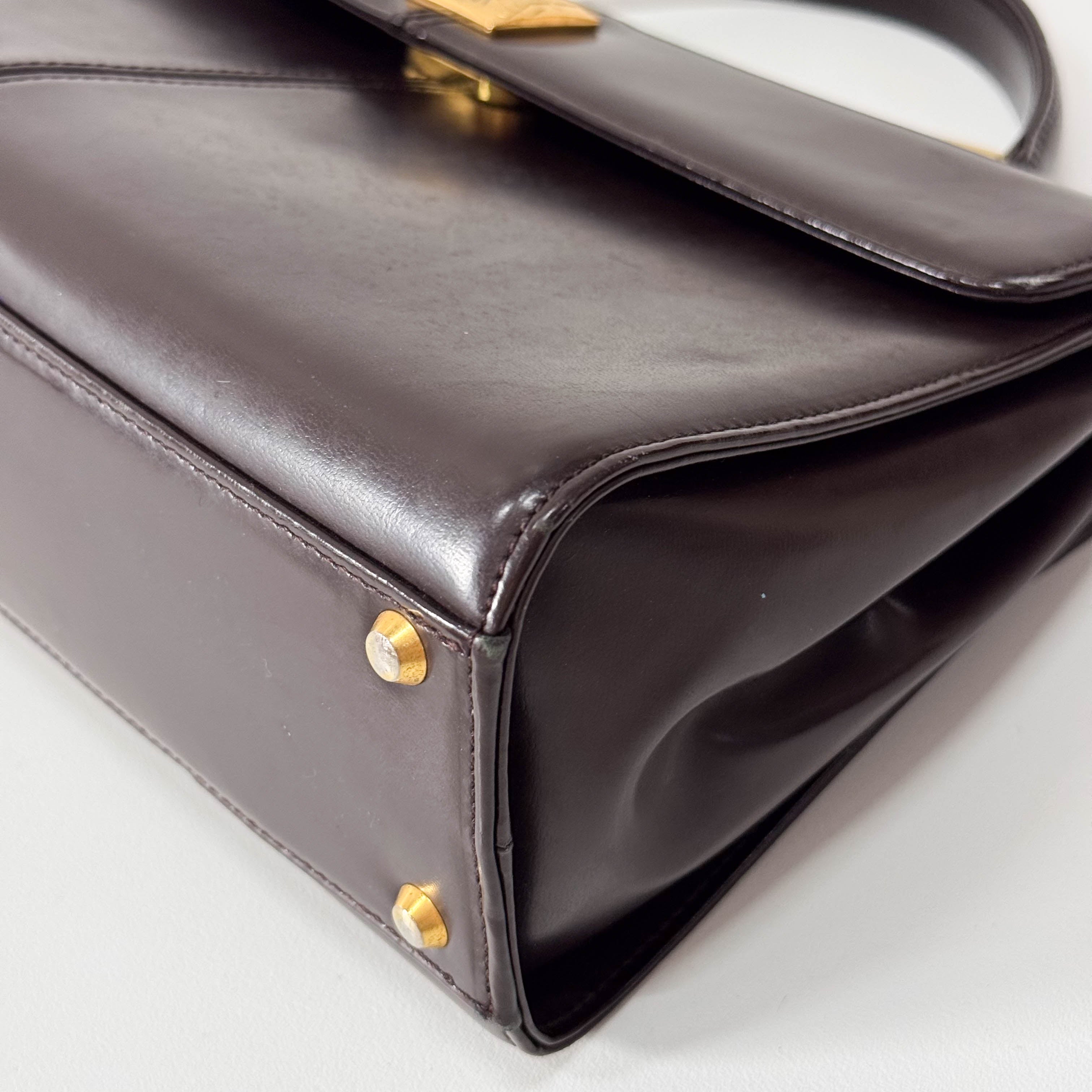 Brown Leather Handbag