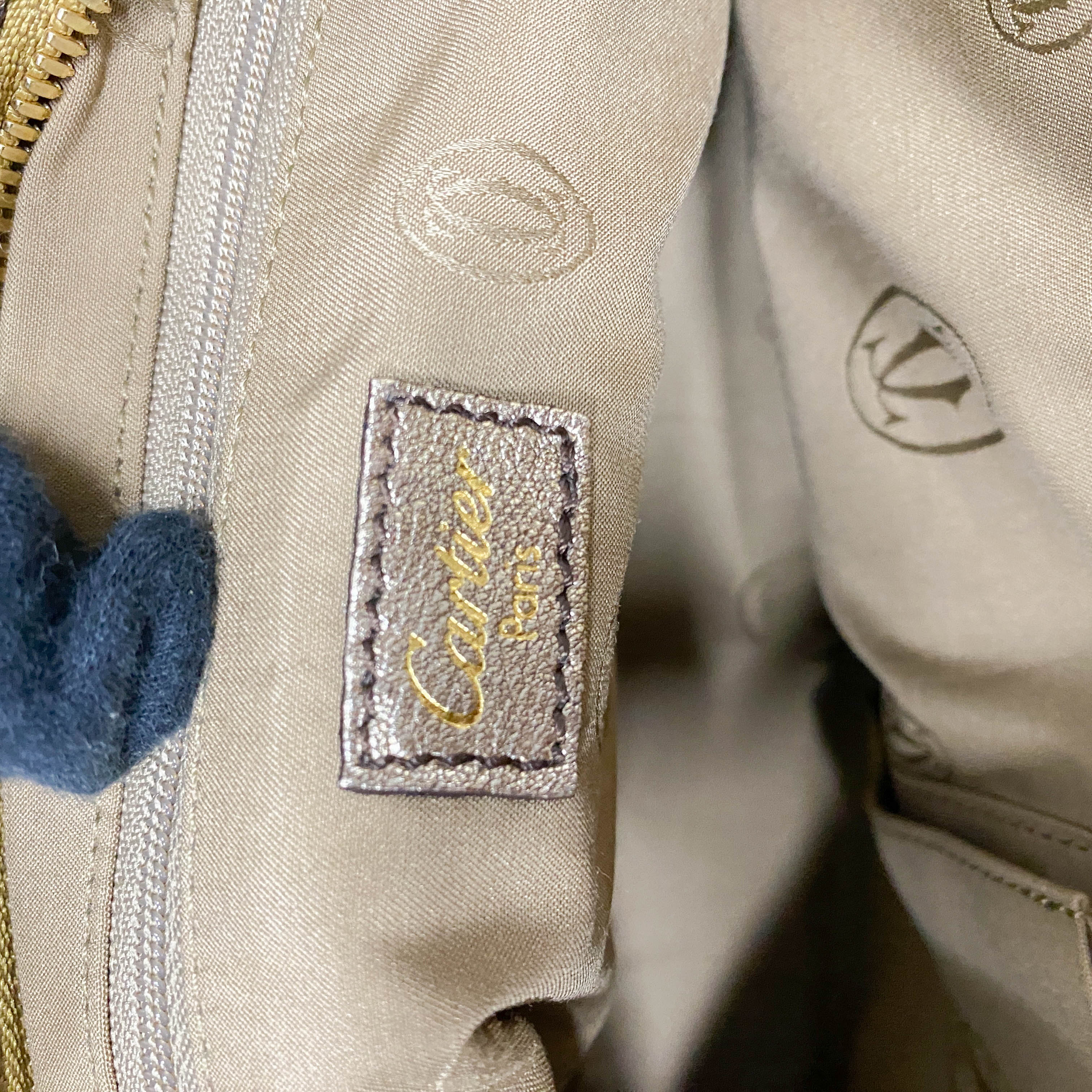 Marcello Golden Calfskin Leather Handbag