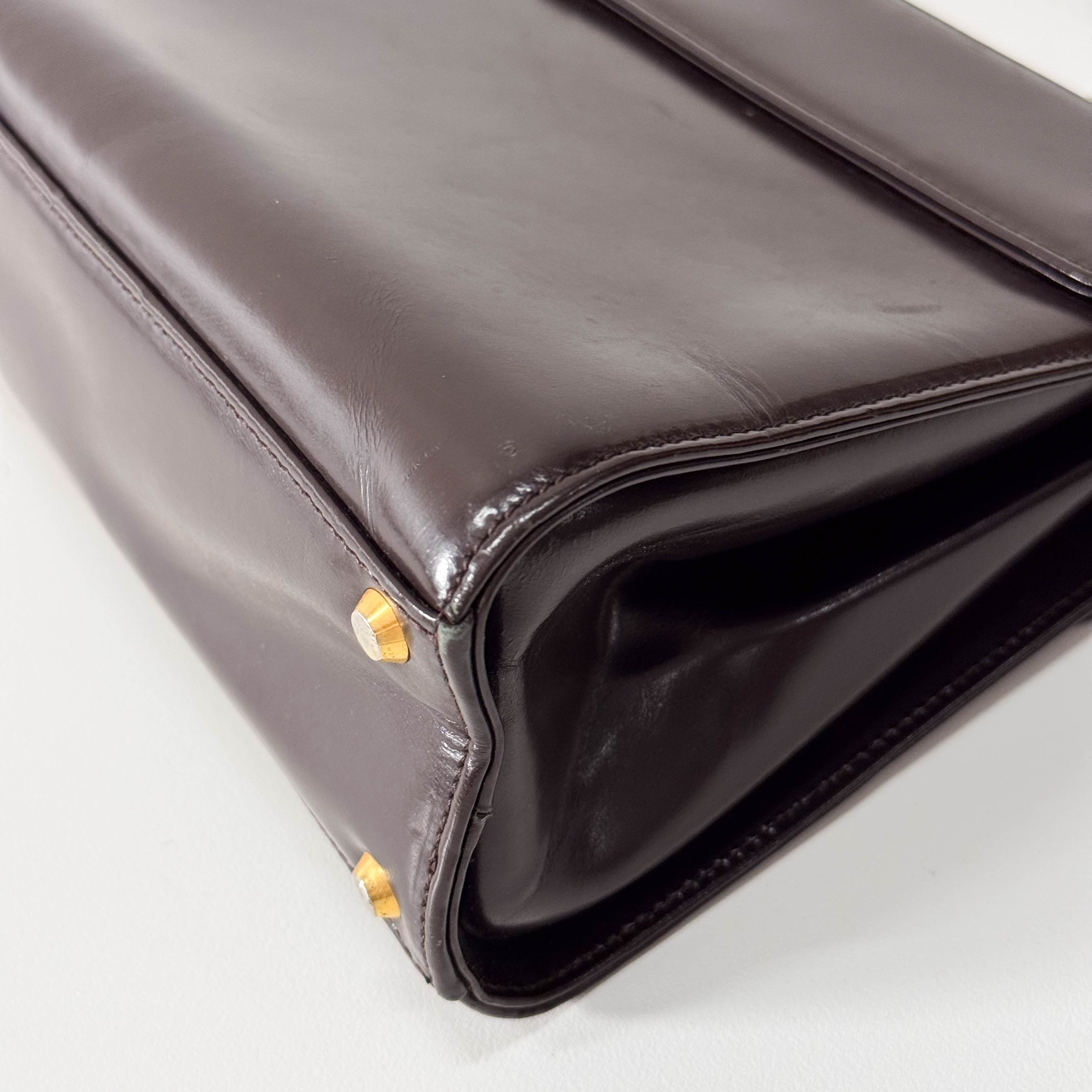 Brown Leather Handbag