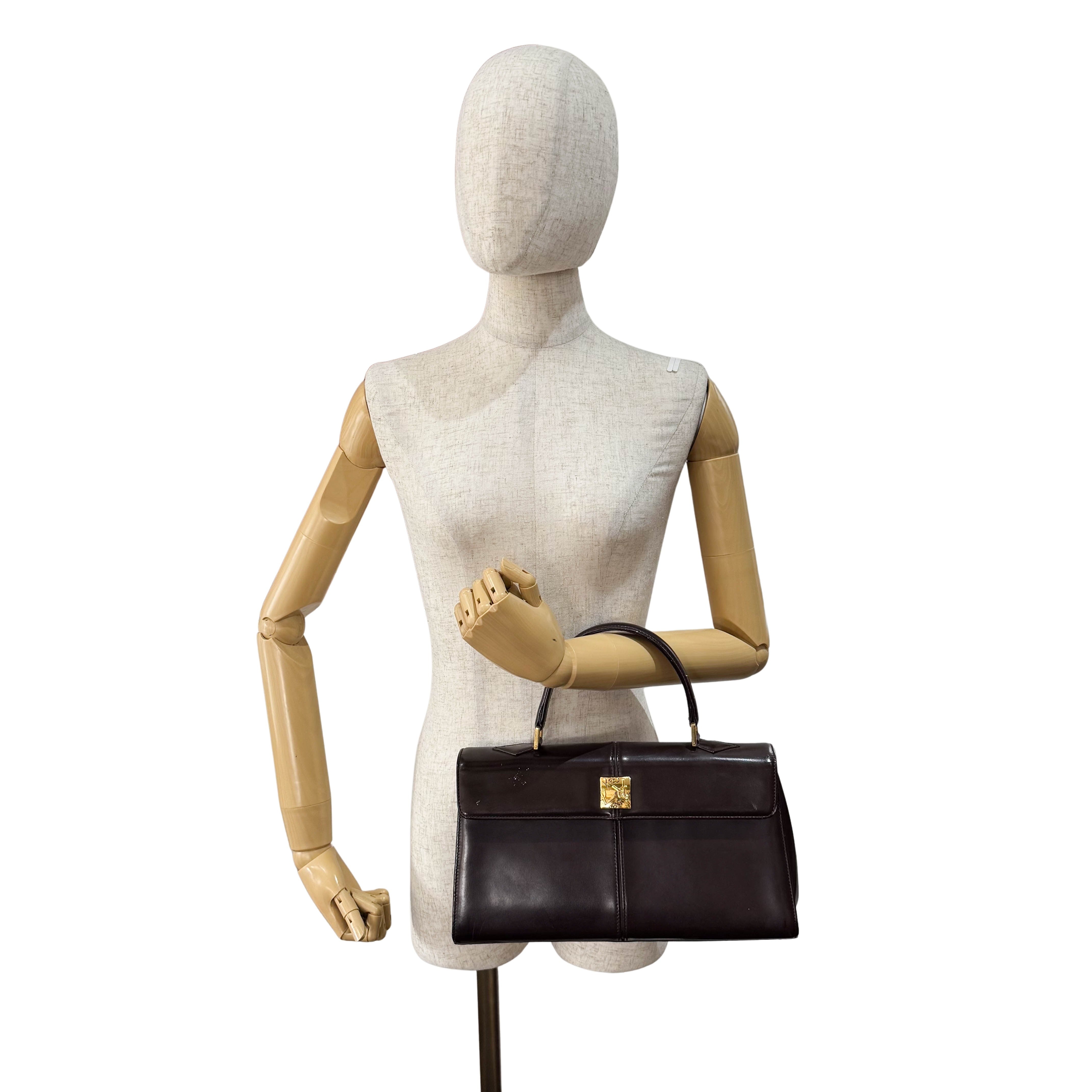 Brown Leather Handbag
