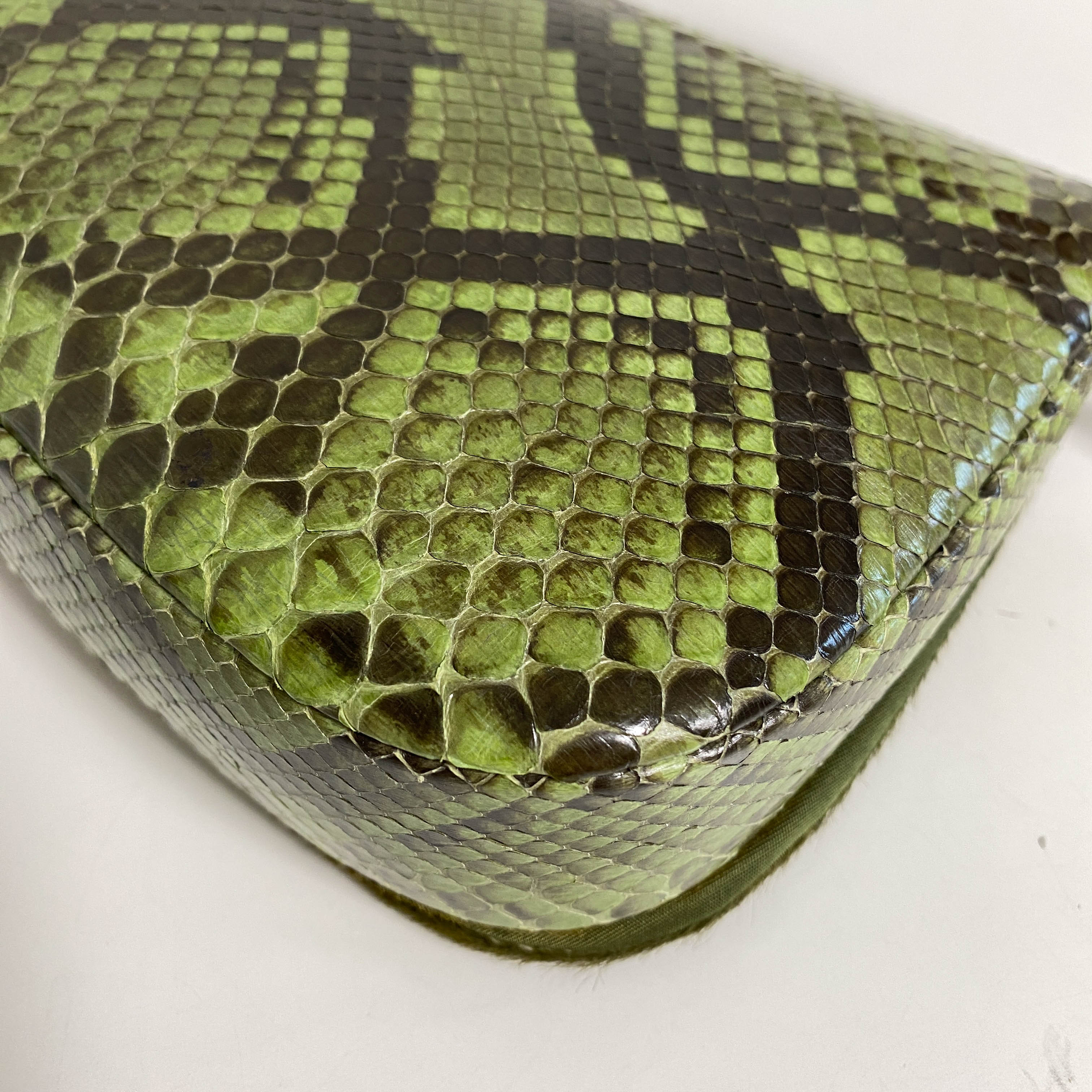 Malice Pearl Khaki Pony Hair Shoulder Bag