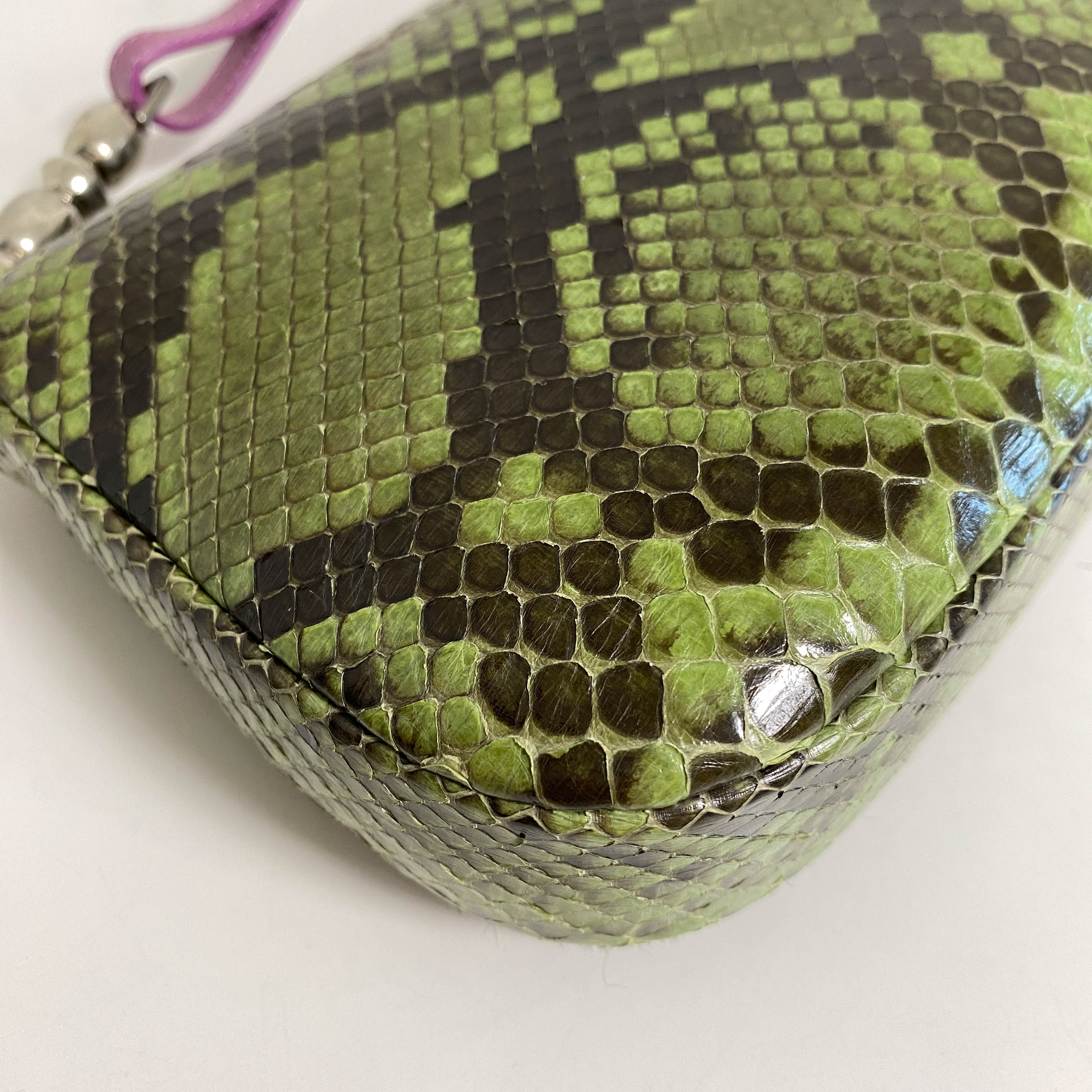 Malice Pearl Khaki Pony Hair Shoulder Bag