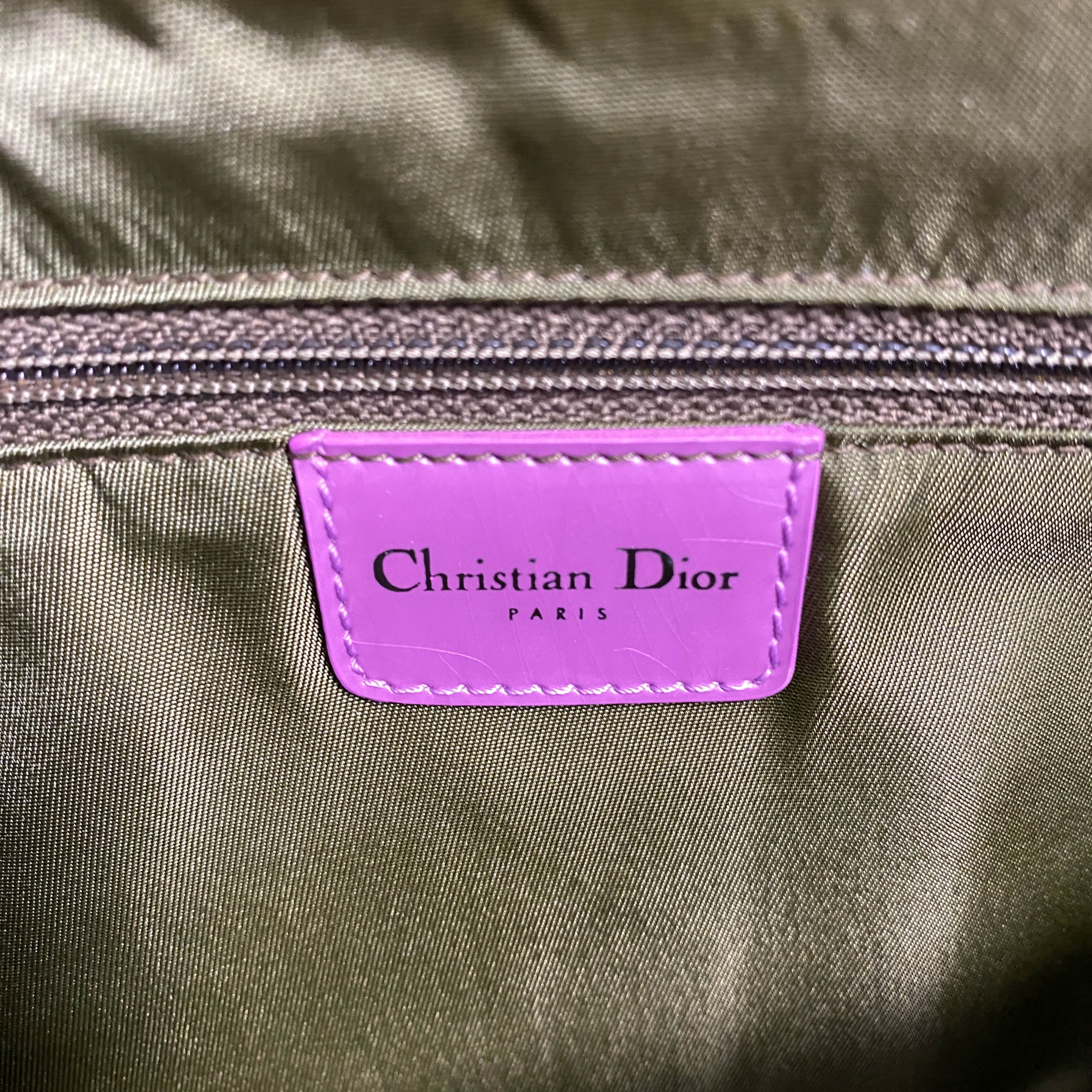 Malice Pearl Khaki Pony Hair Shoulder Bag