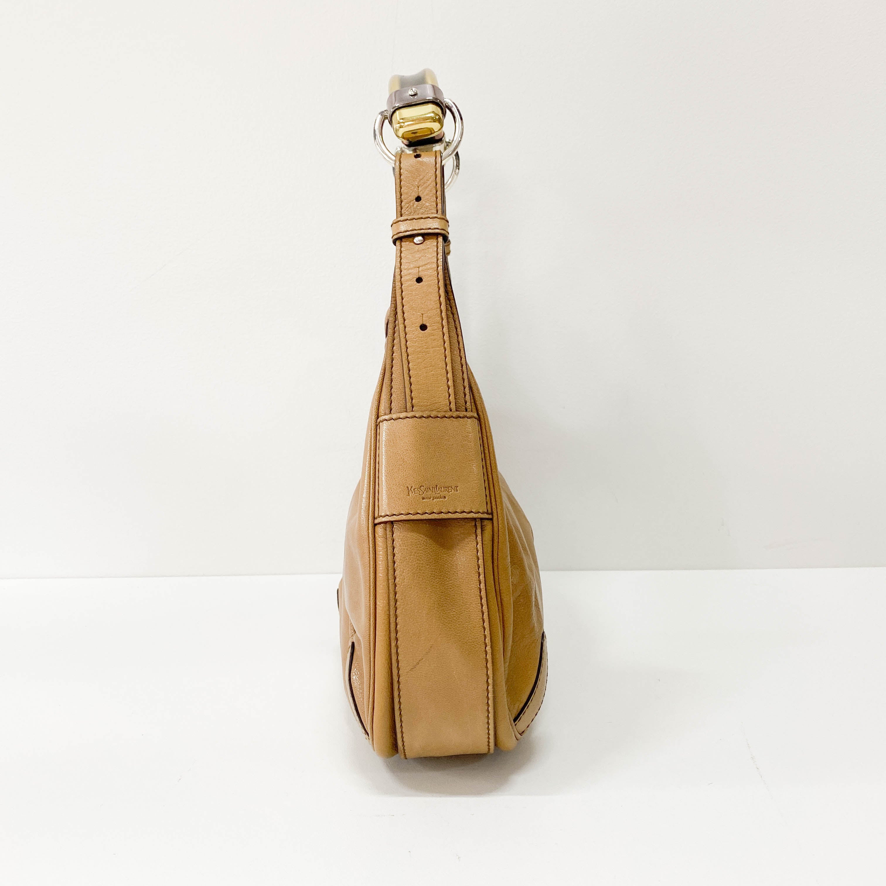 Mombasa Brown Leather Shoulder Bag