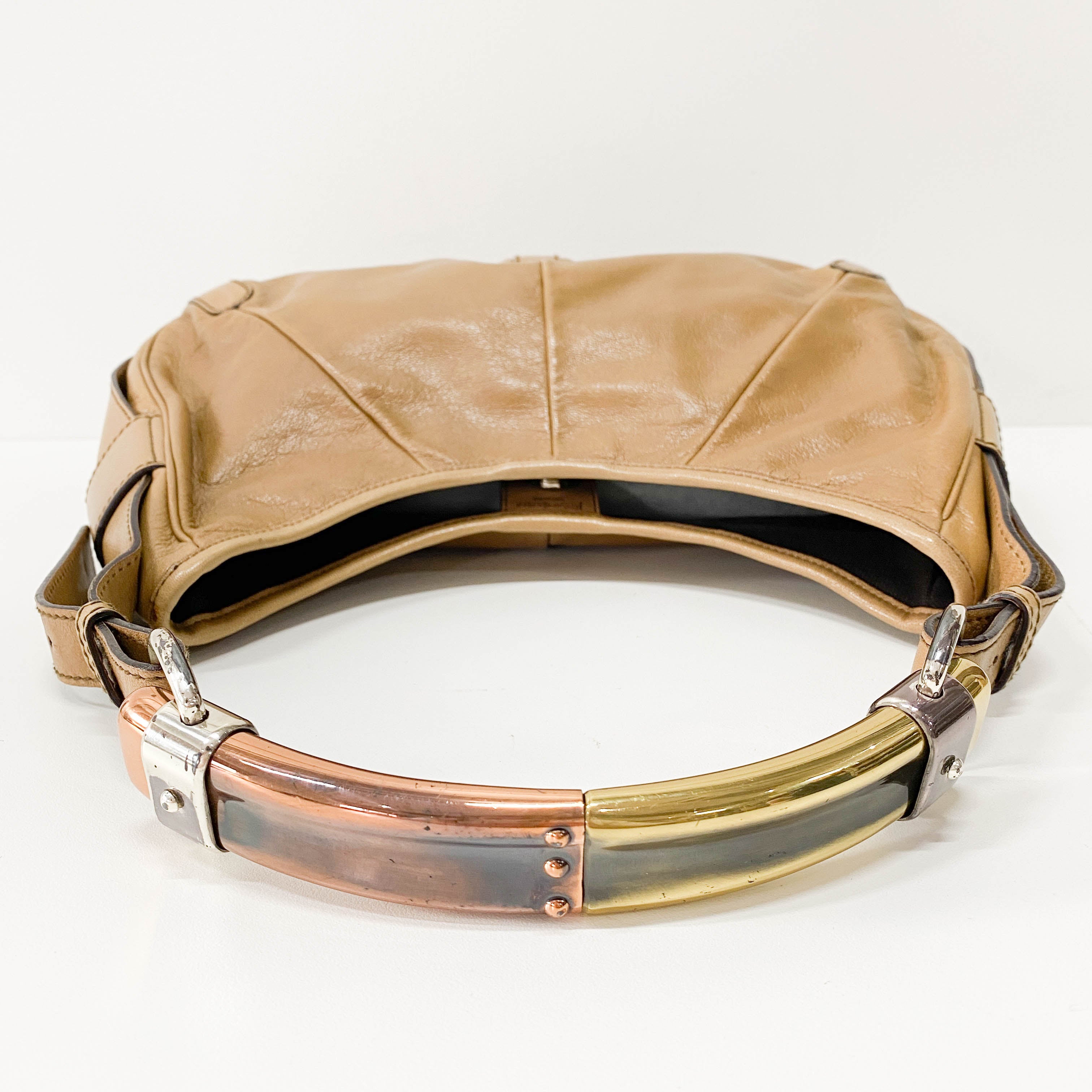 Mombasa Brown Leather Shoulder Bag