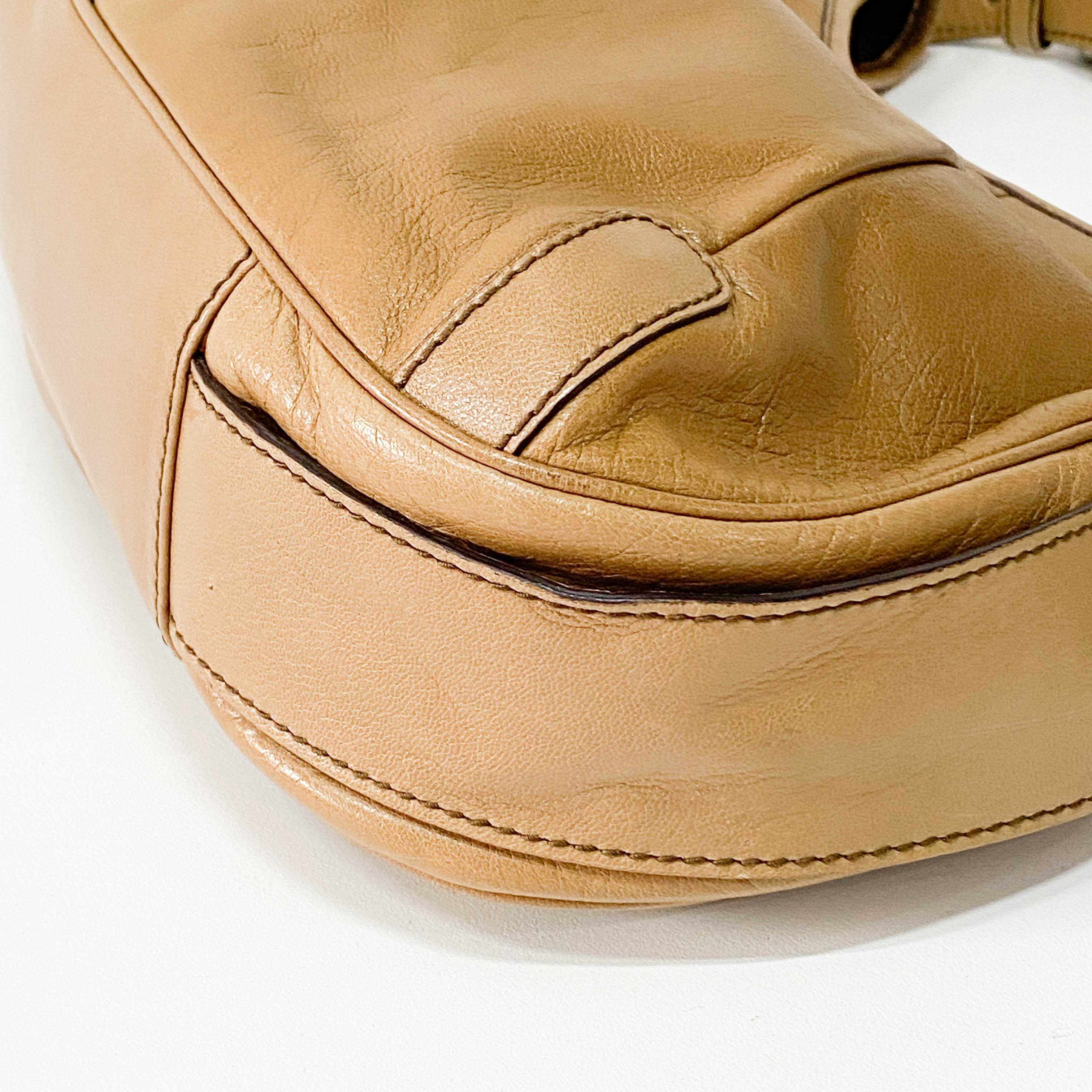 Mombasa Brown Leather Shoulder Bag