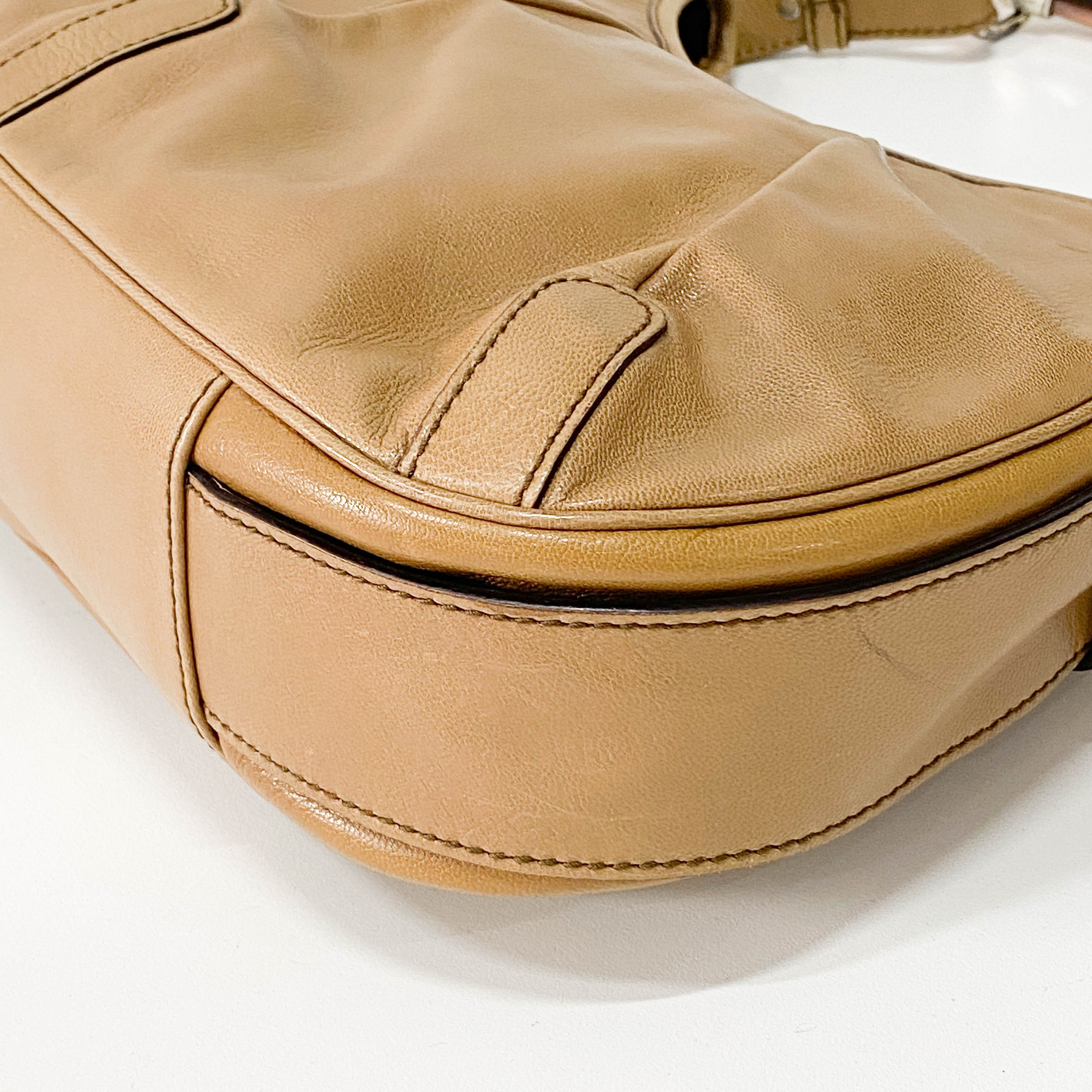 Mombasa Brown Leather Shoulder Bag