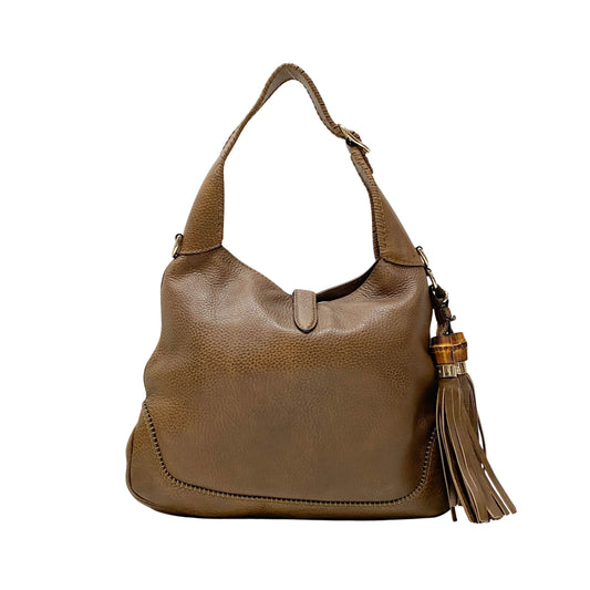 New Jackie Brown Leather Two Way Bag