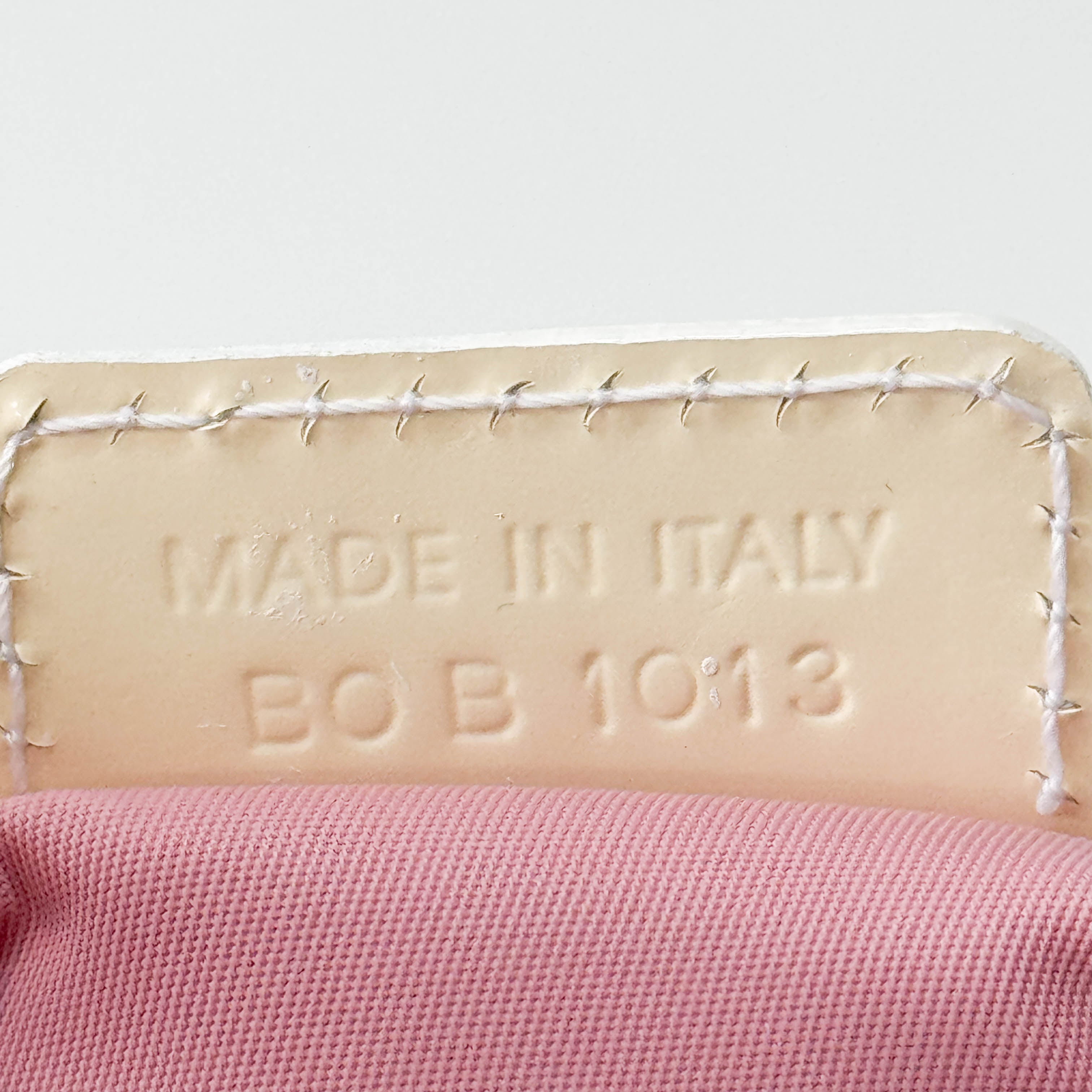 Boston Trotter Small Pink Canvas Handbag