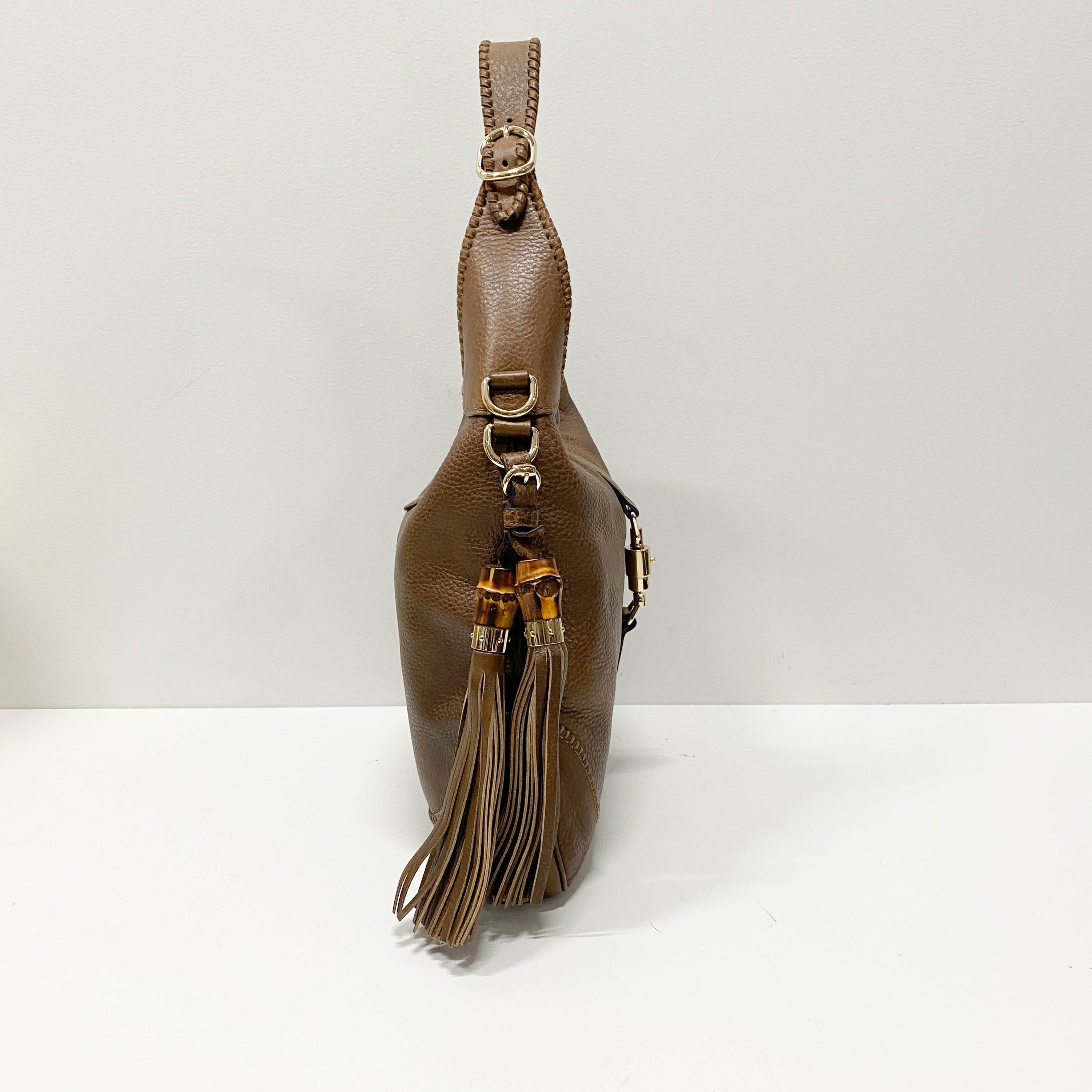 New Jackie Brown Leather Two Way Bag