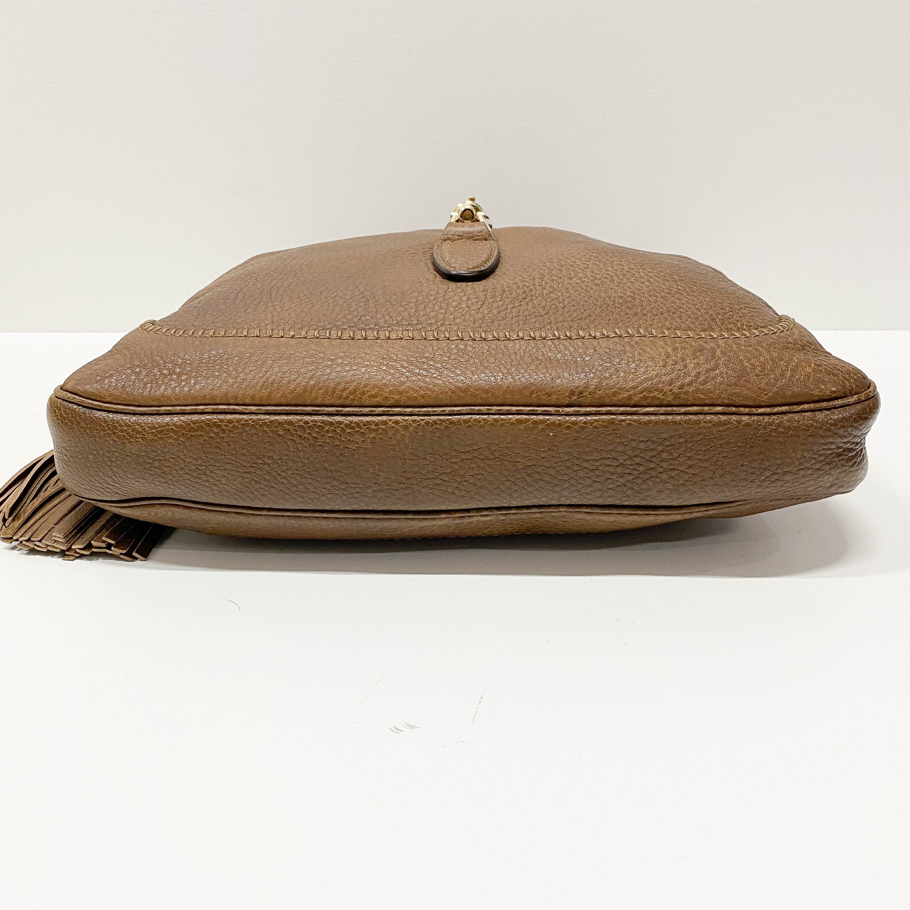 New Jackie Brown Leather Two Way Bag