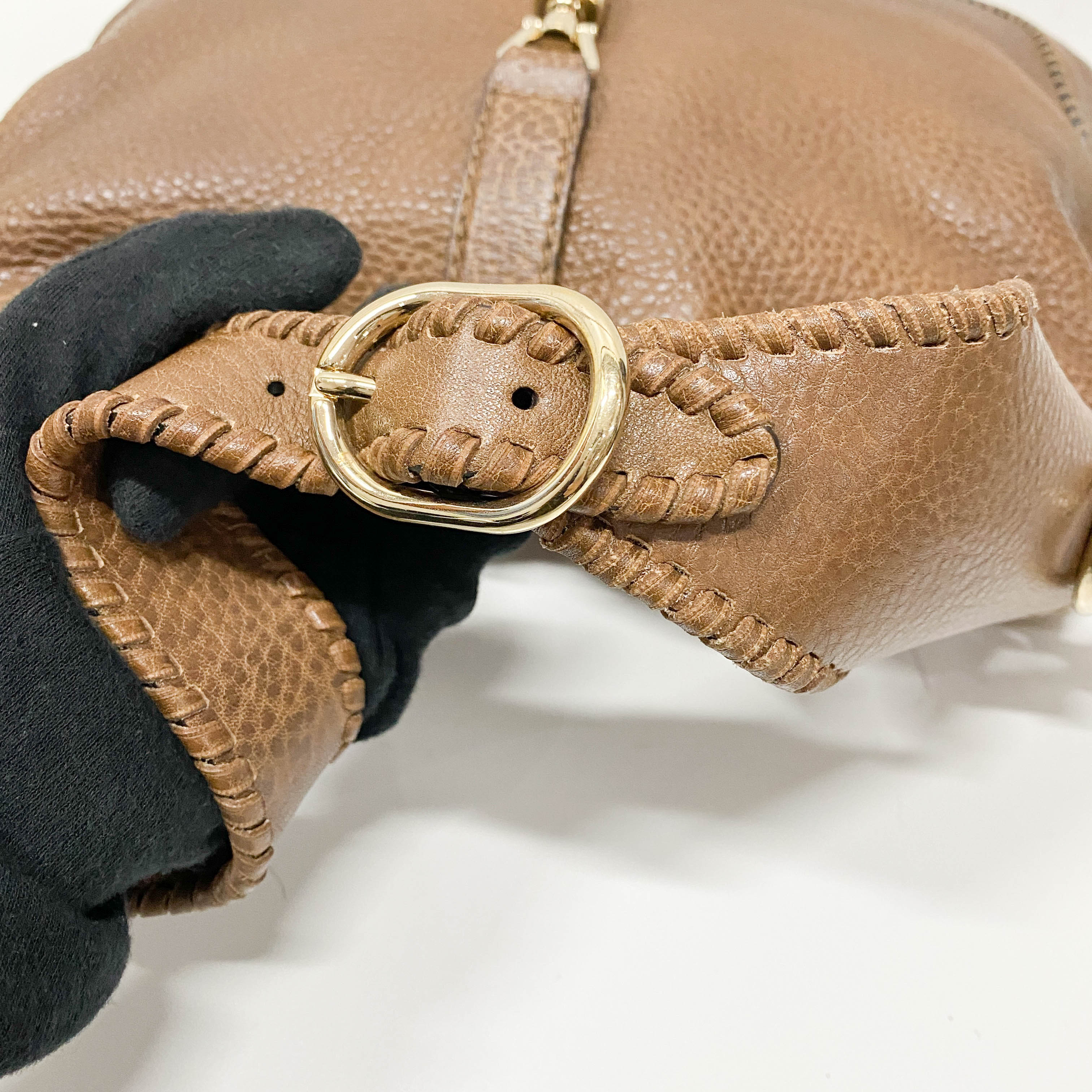 New Jackie Brown Leather Two Way Bag