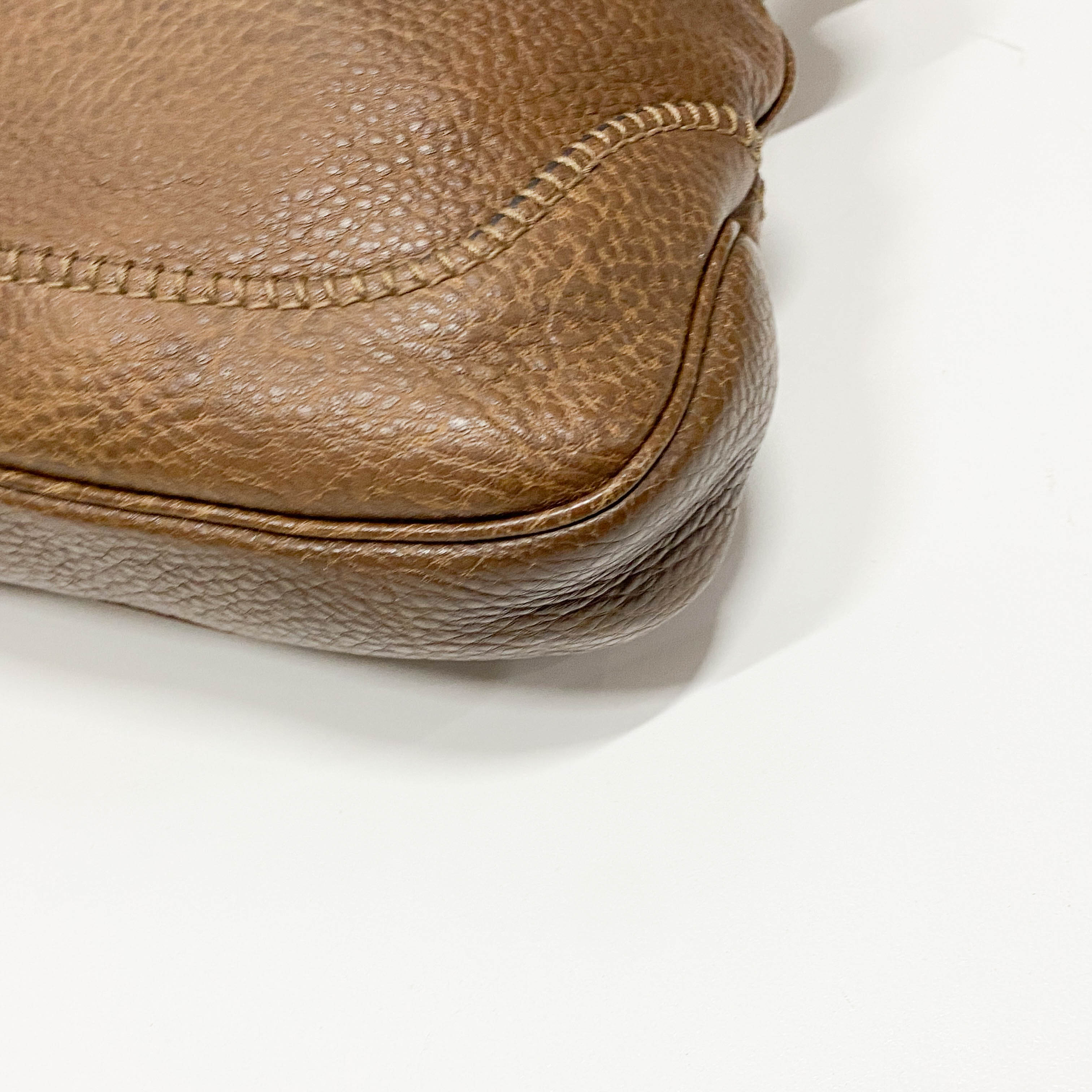 New Jackie Brown Leather Two Way Bag