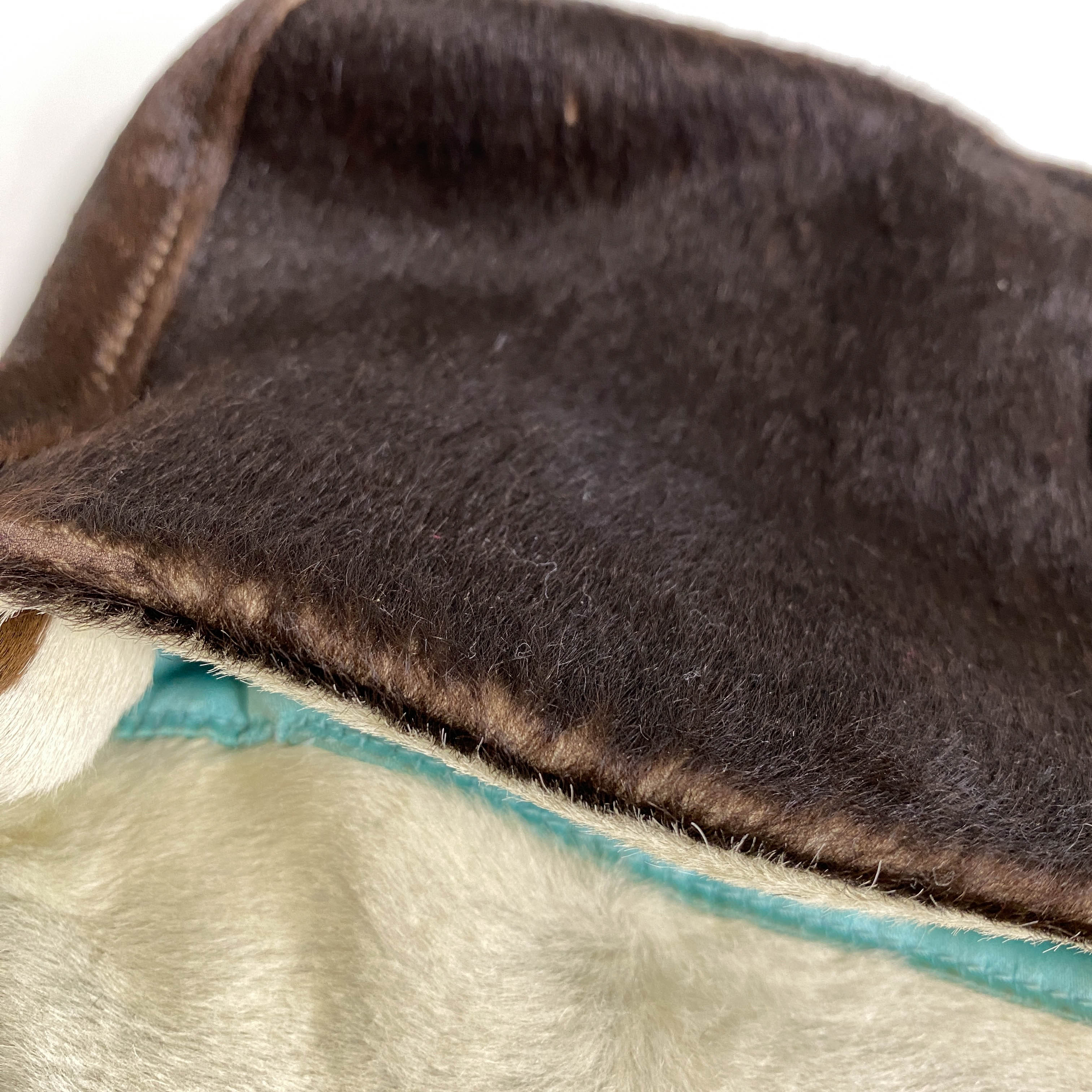 Baguette Pony Hair Cowhide Print Shoulder Bag