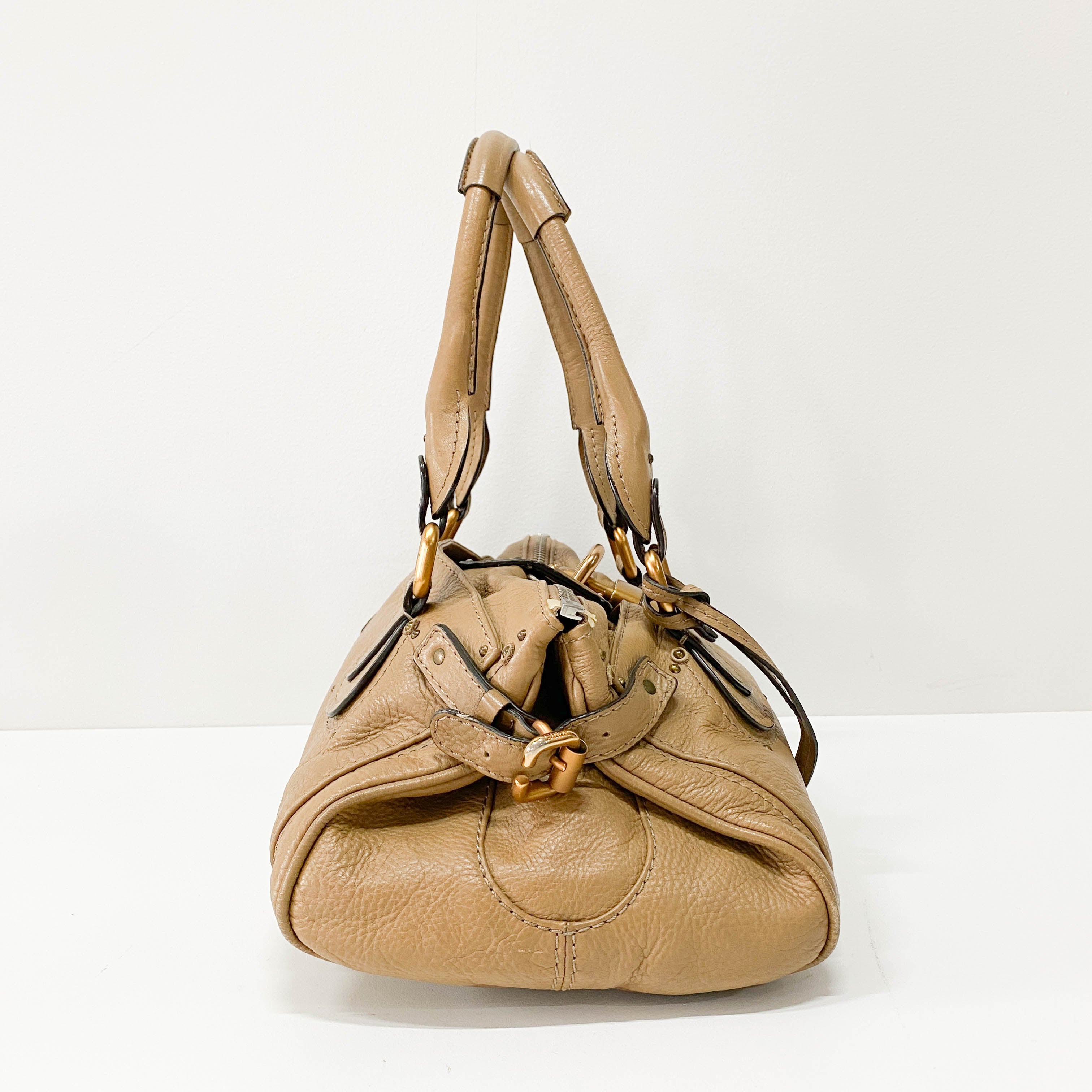 Paddington Brown leather Handbag