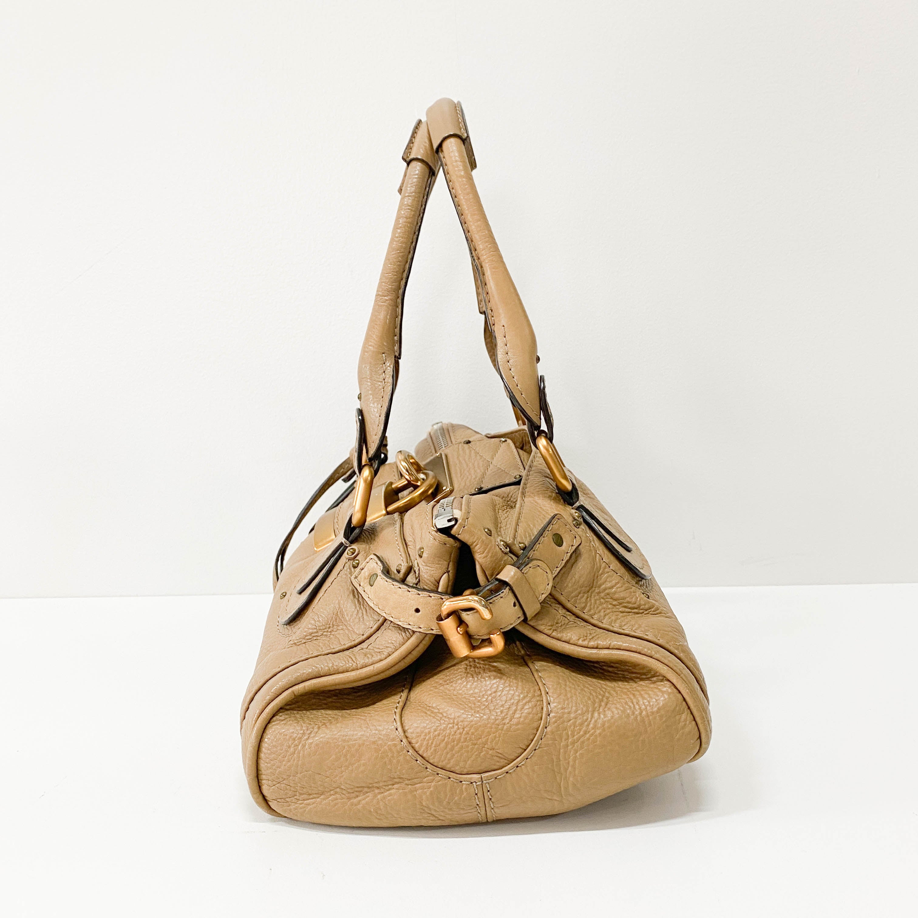 Paddington Brown leather Handbag