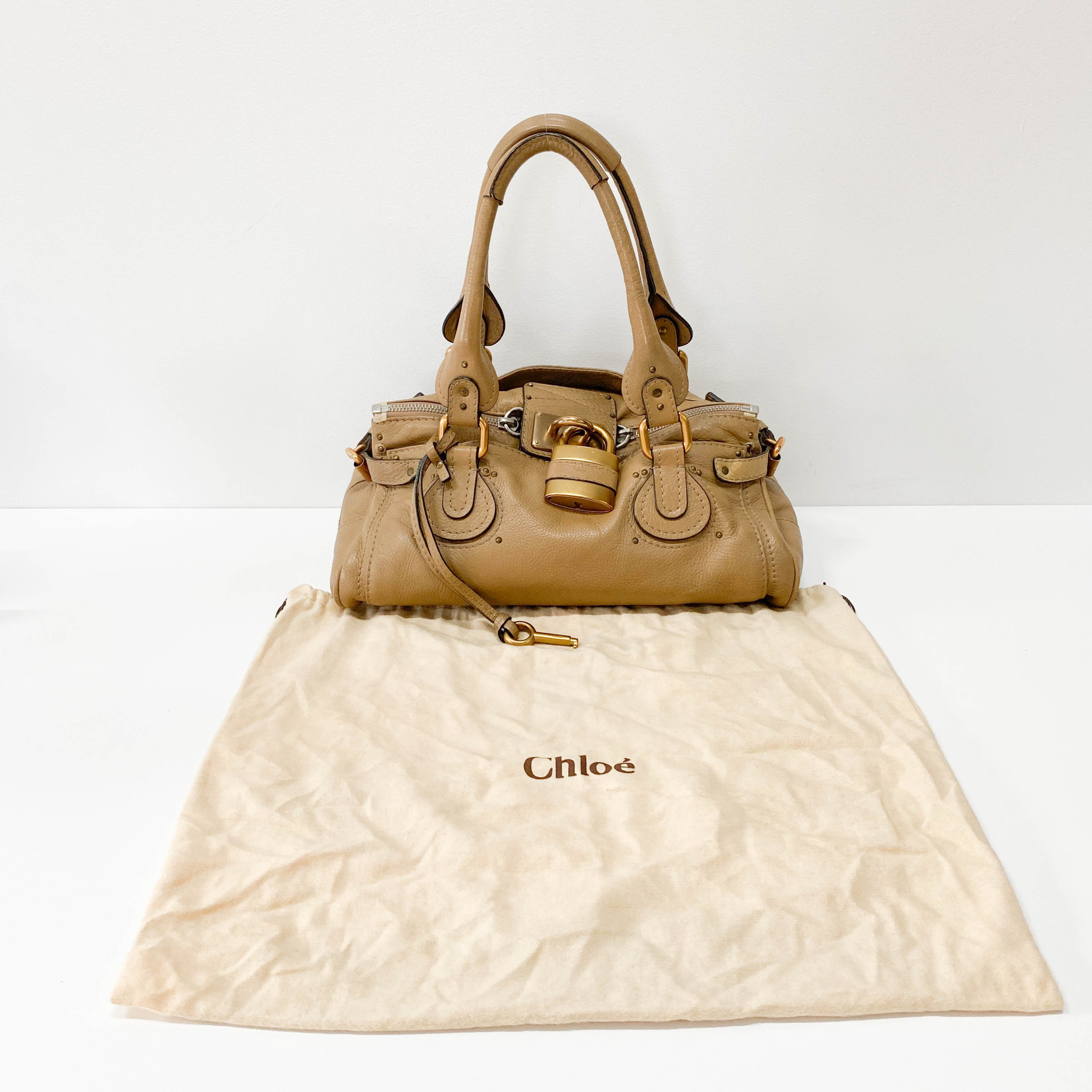 Paddington Brown leather Handbag