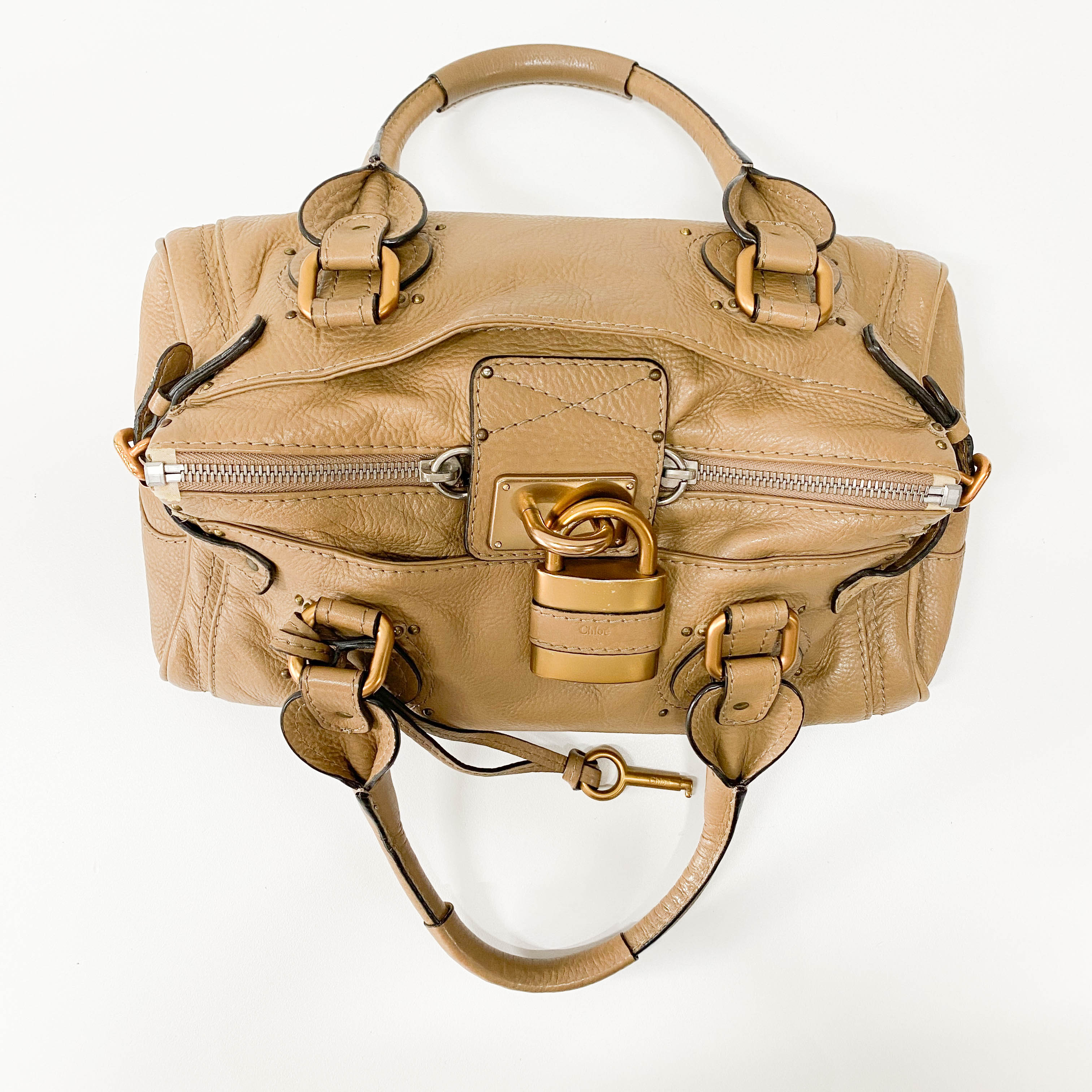 Paddington Brown leather Handbag