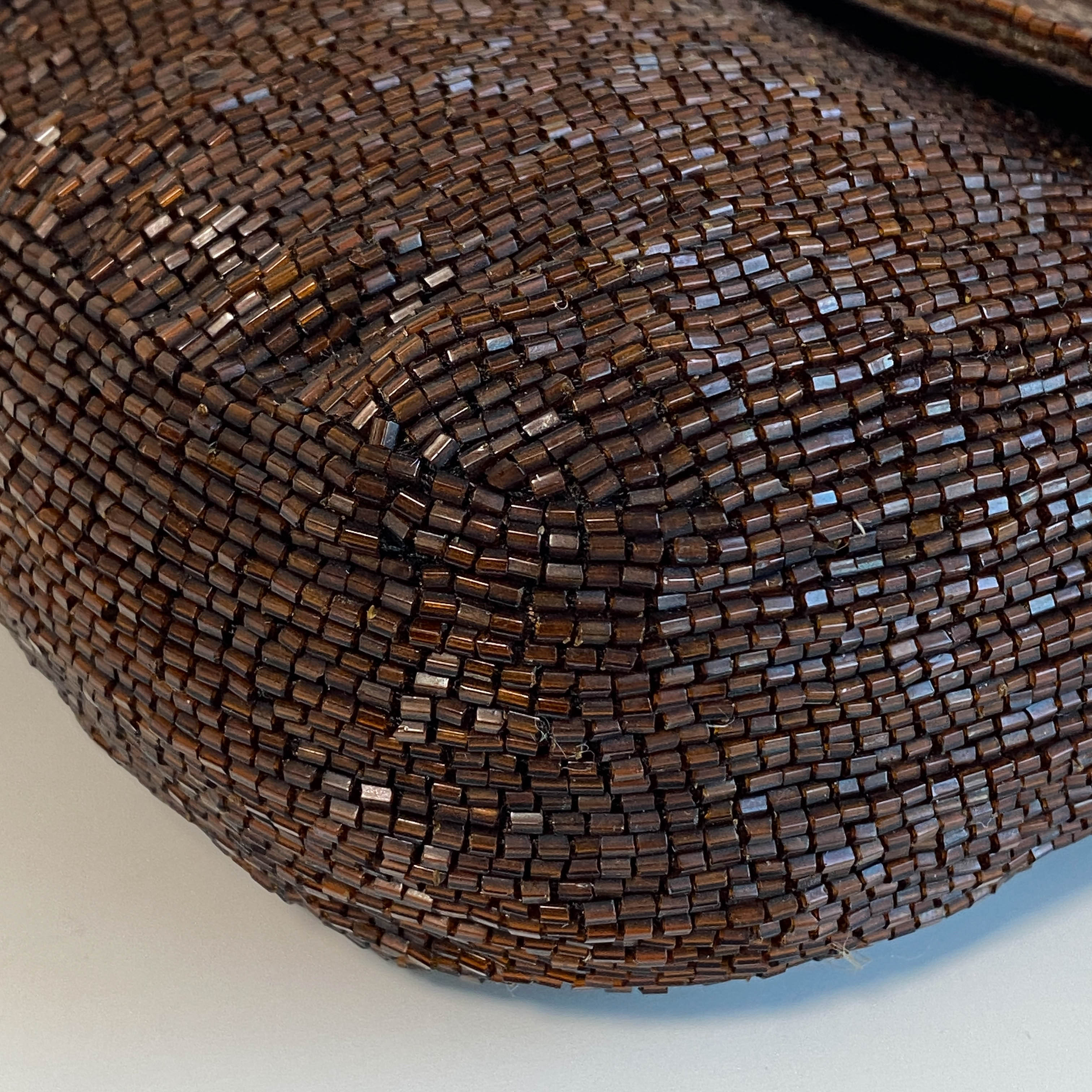 FENDI Brown Beaded Baguette Shoulder Bag, in , Sold by HIVE PRELOVED - Shoulder Bags, ,