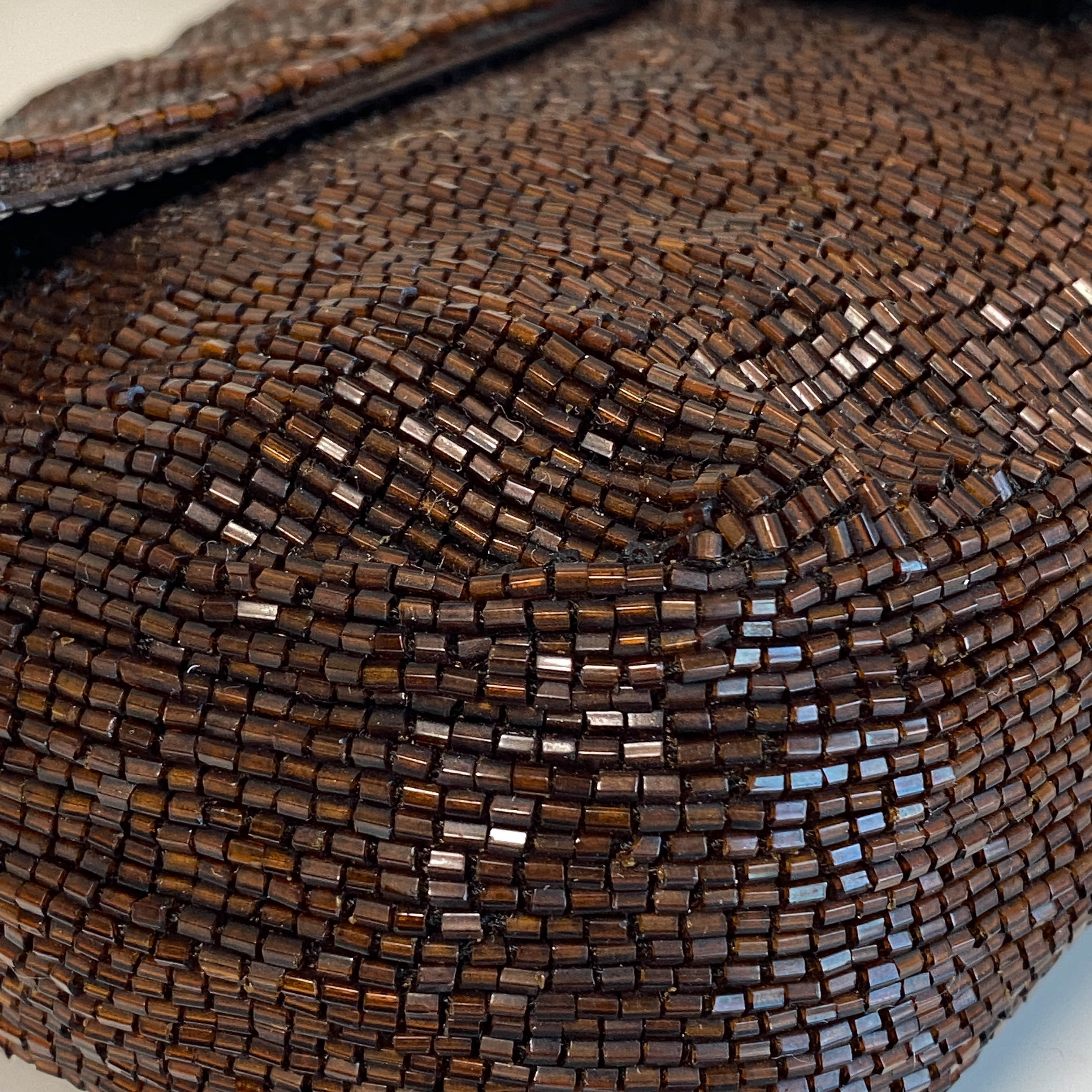 FENDI Brown Beaded Baguette Shoulder Bag, in , Sold by HIVE PRELOVED - Shoulder Bags, ,