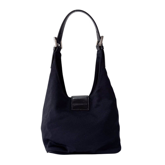 Black Hobo Shoulder Bag