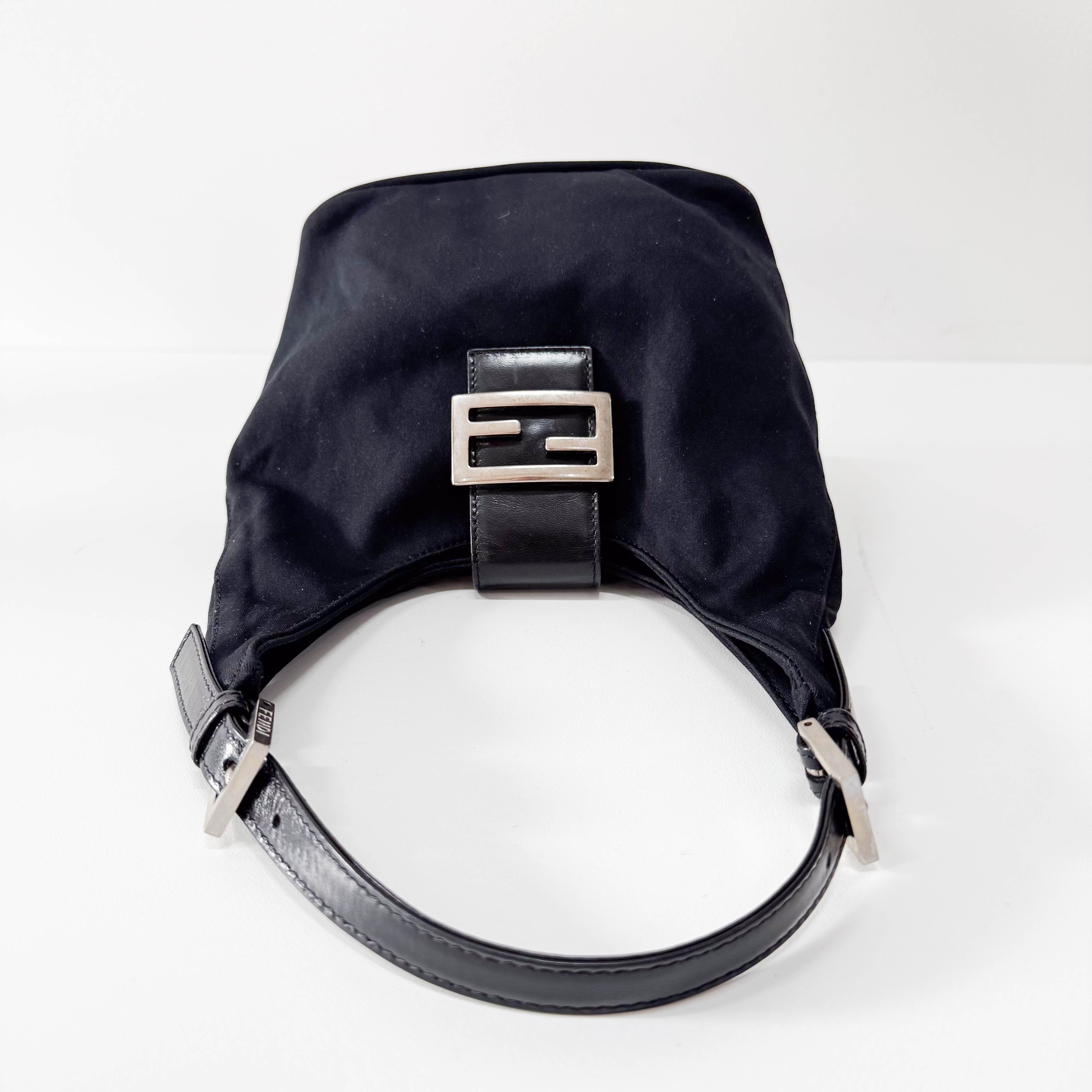 Black Hobo Shoulder Bag