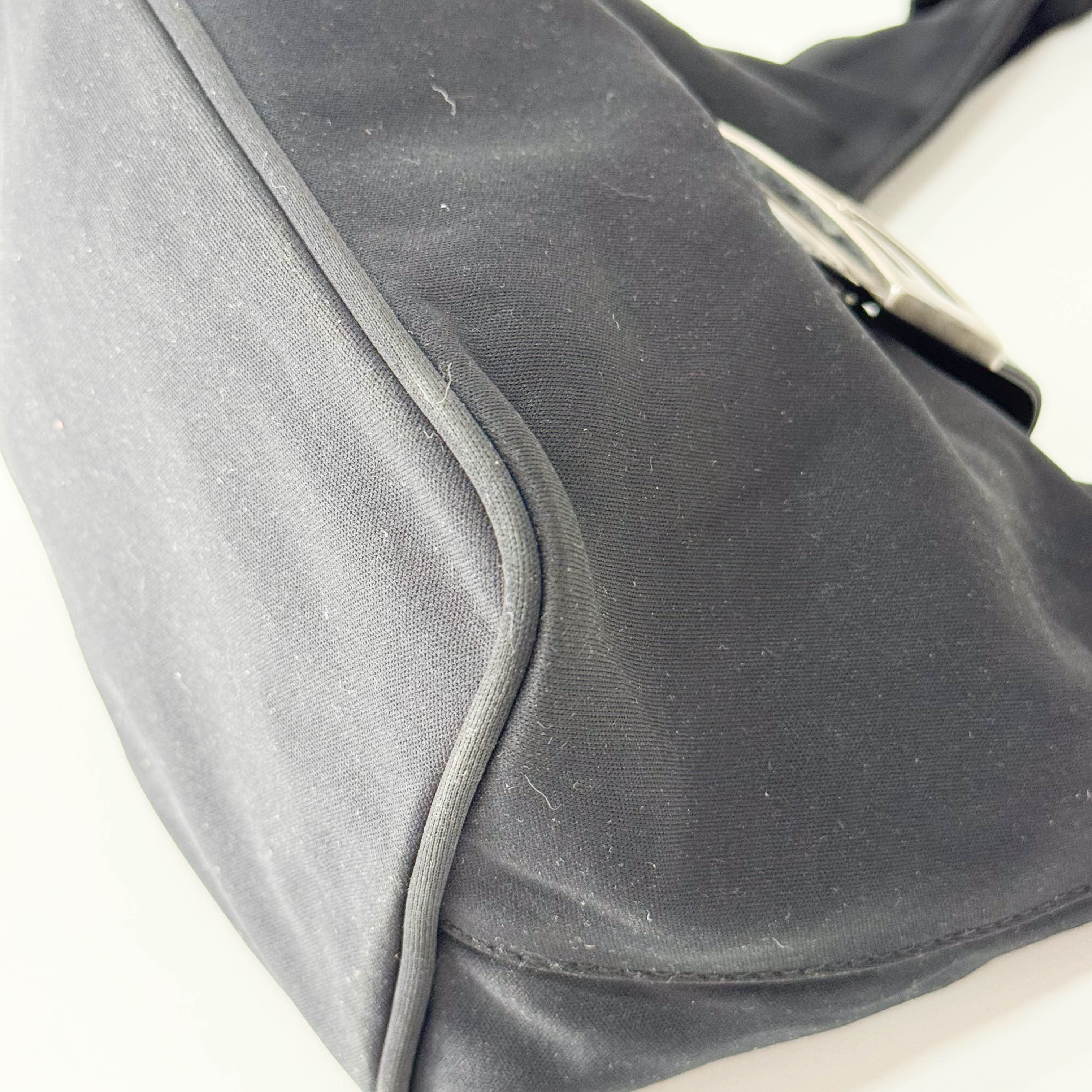 Black Hobo Shoulder Bag