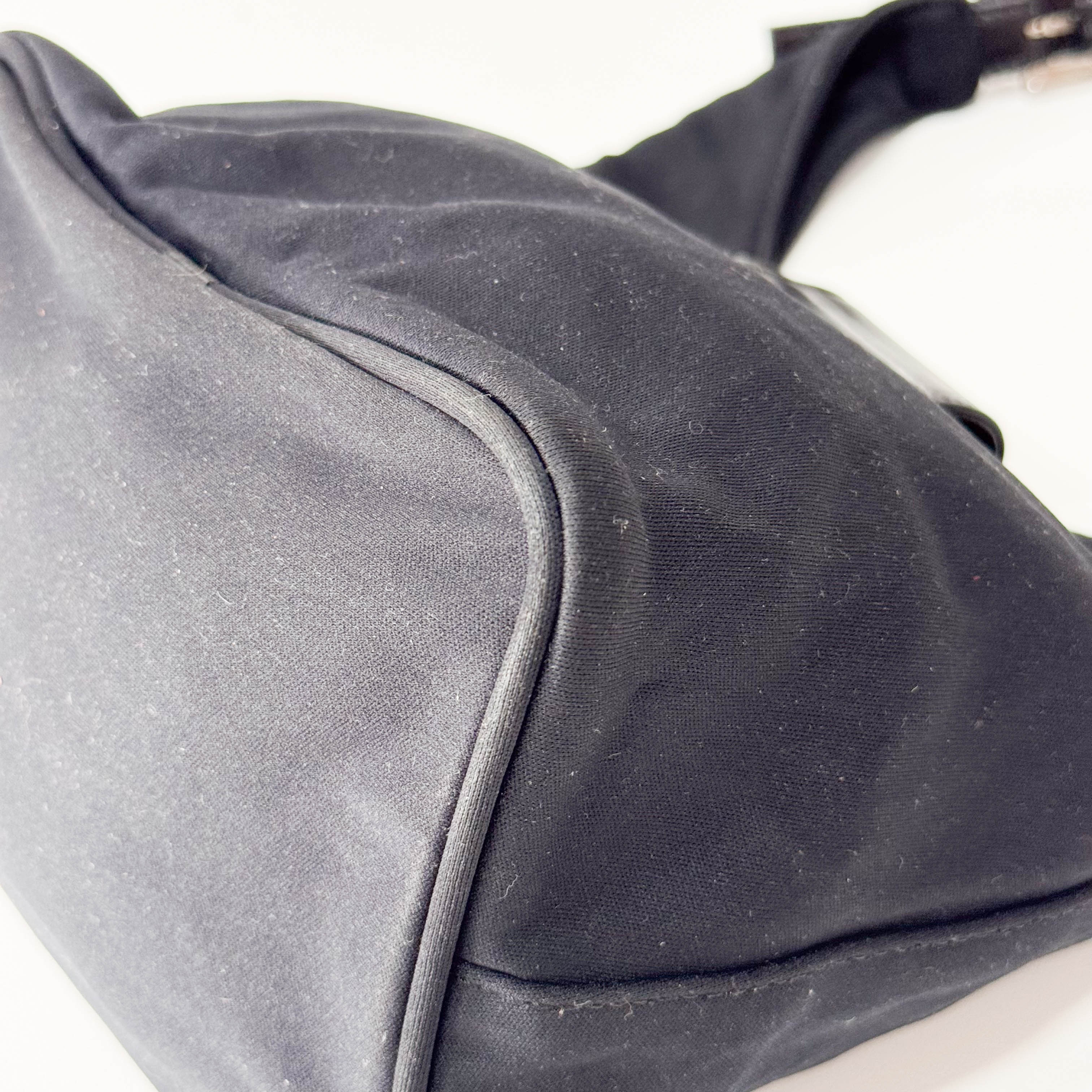Black Hobo Shoulder Bag