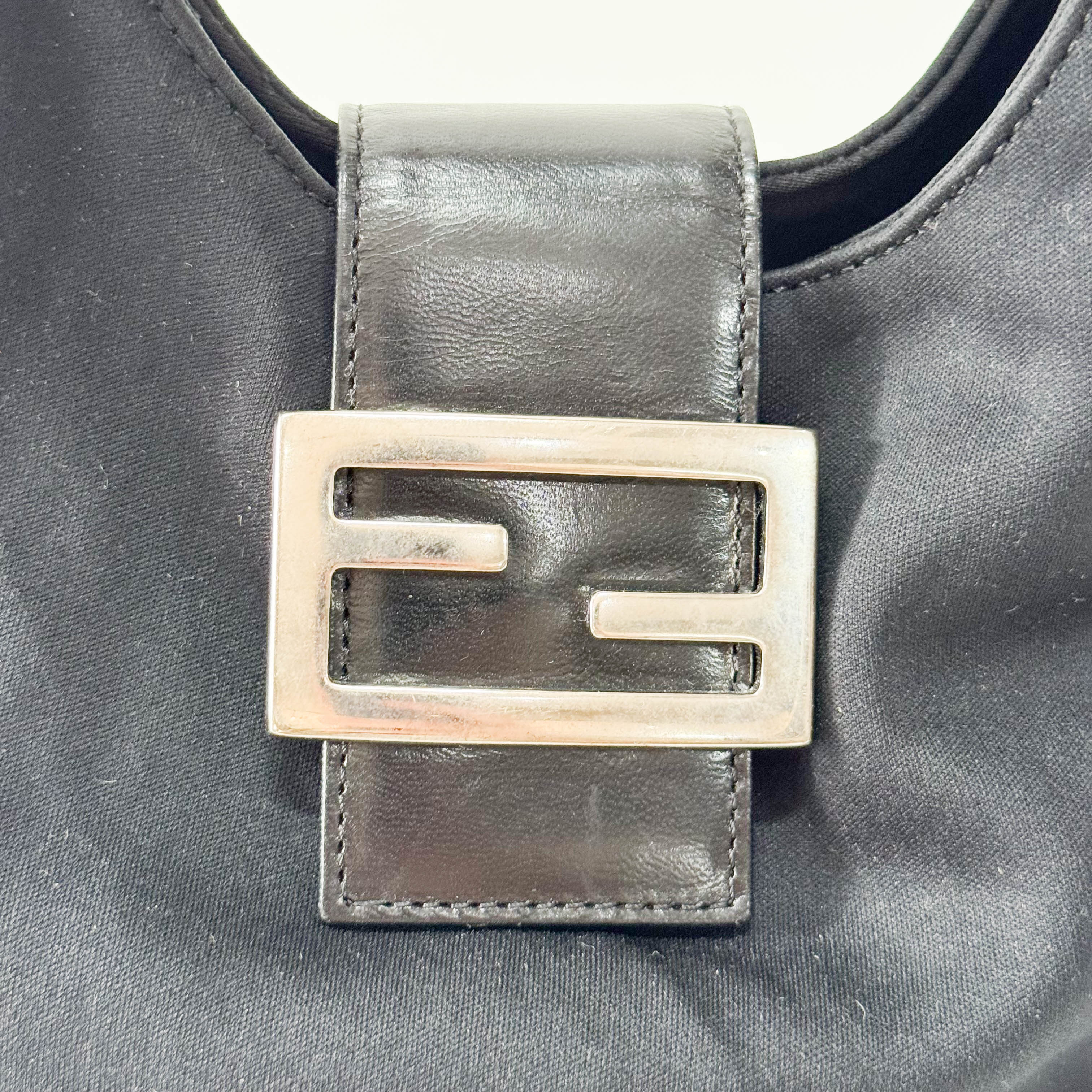 Black Hobo Shoulder Bag