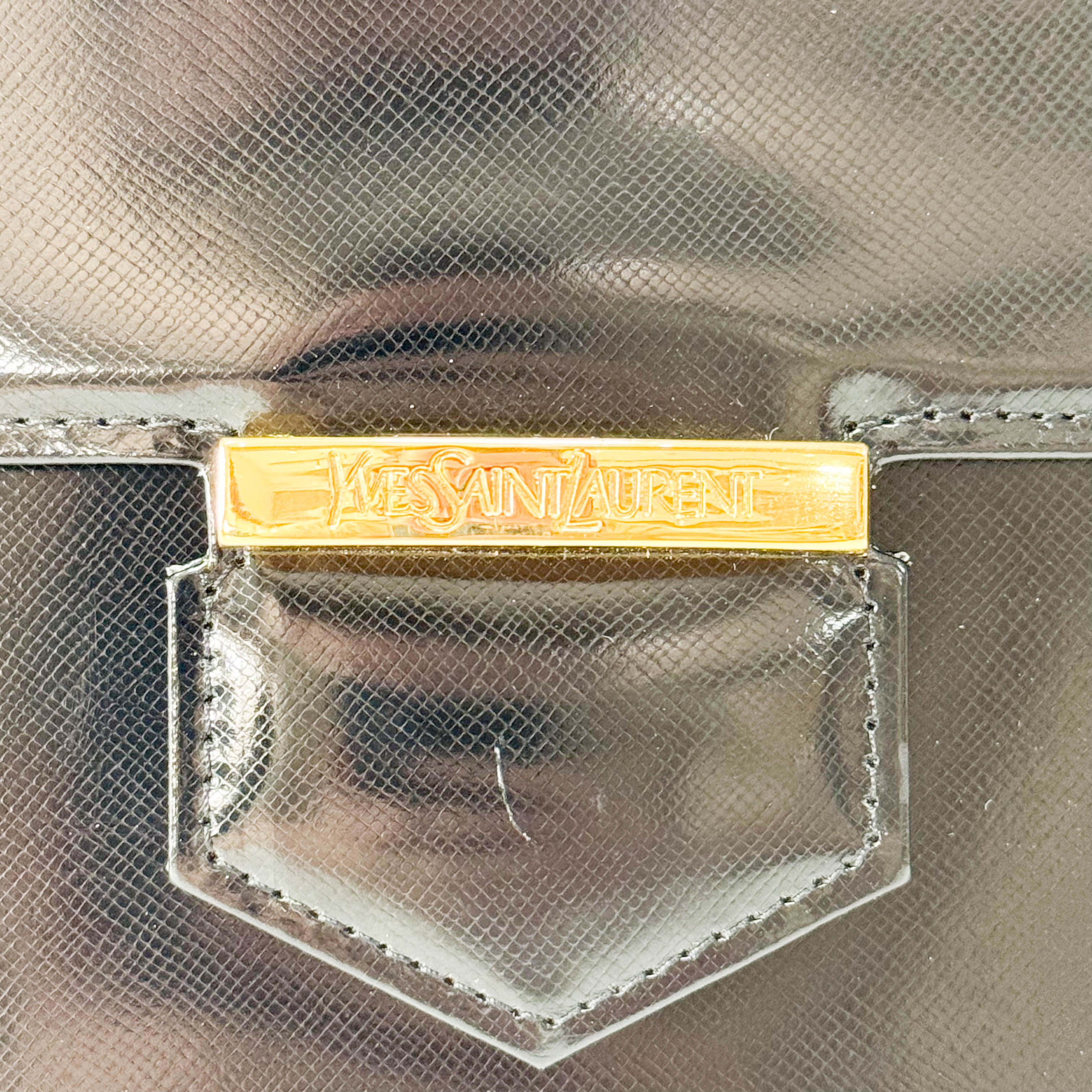 Black Leather Handbag