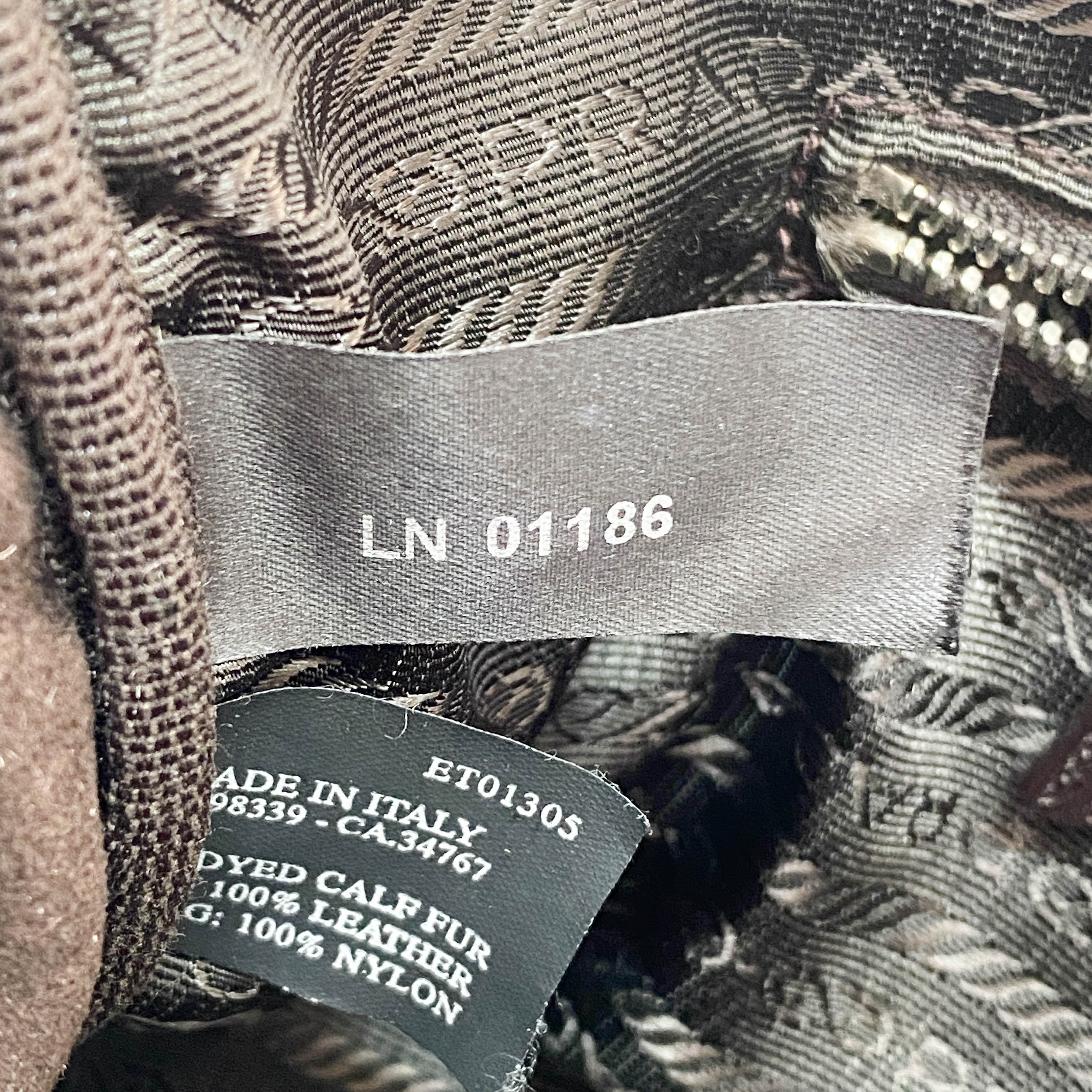 Zebra Pony Hair Top Handle Bag