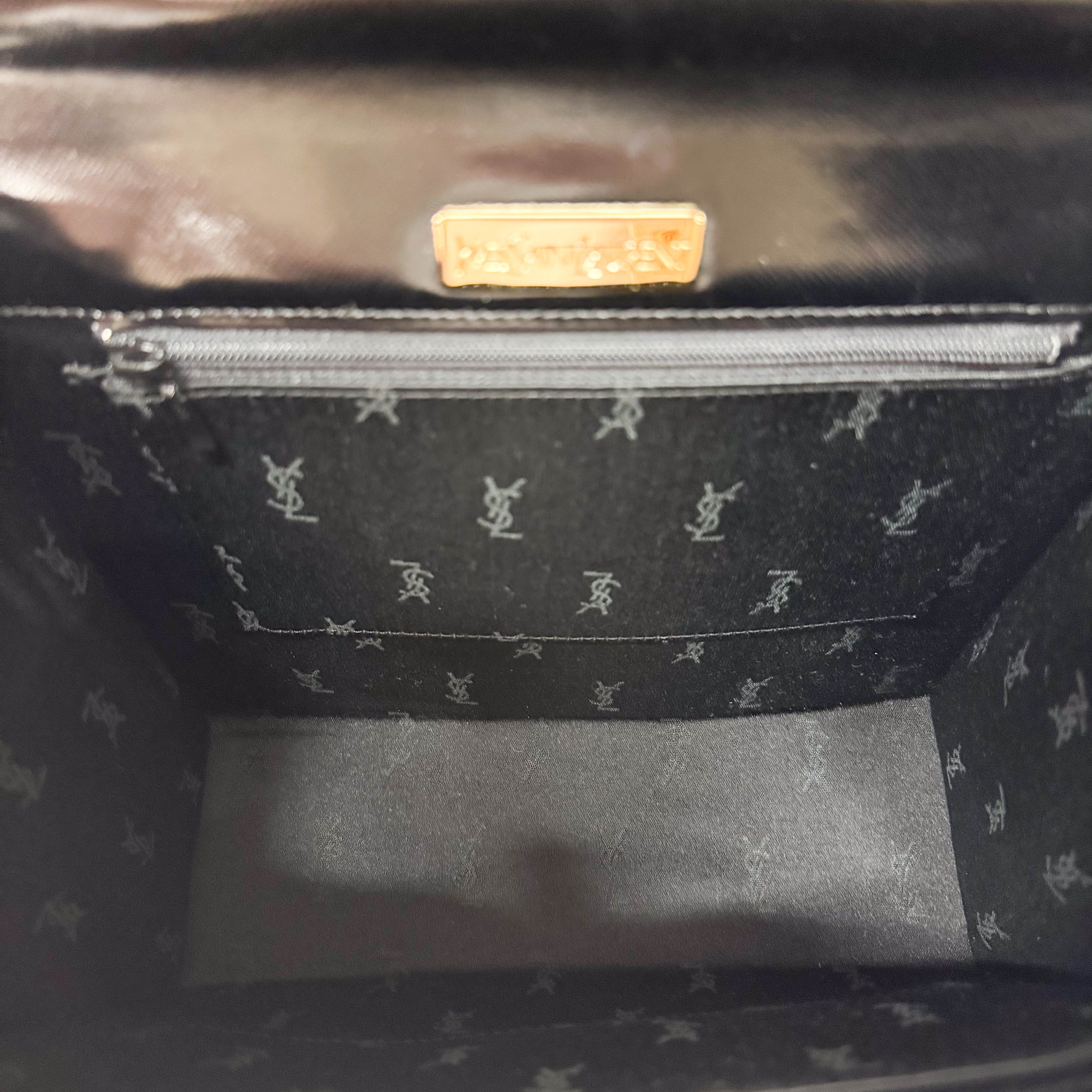 Black Leather Handbag