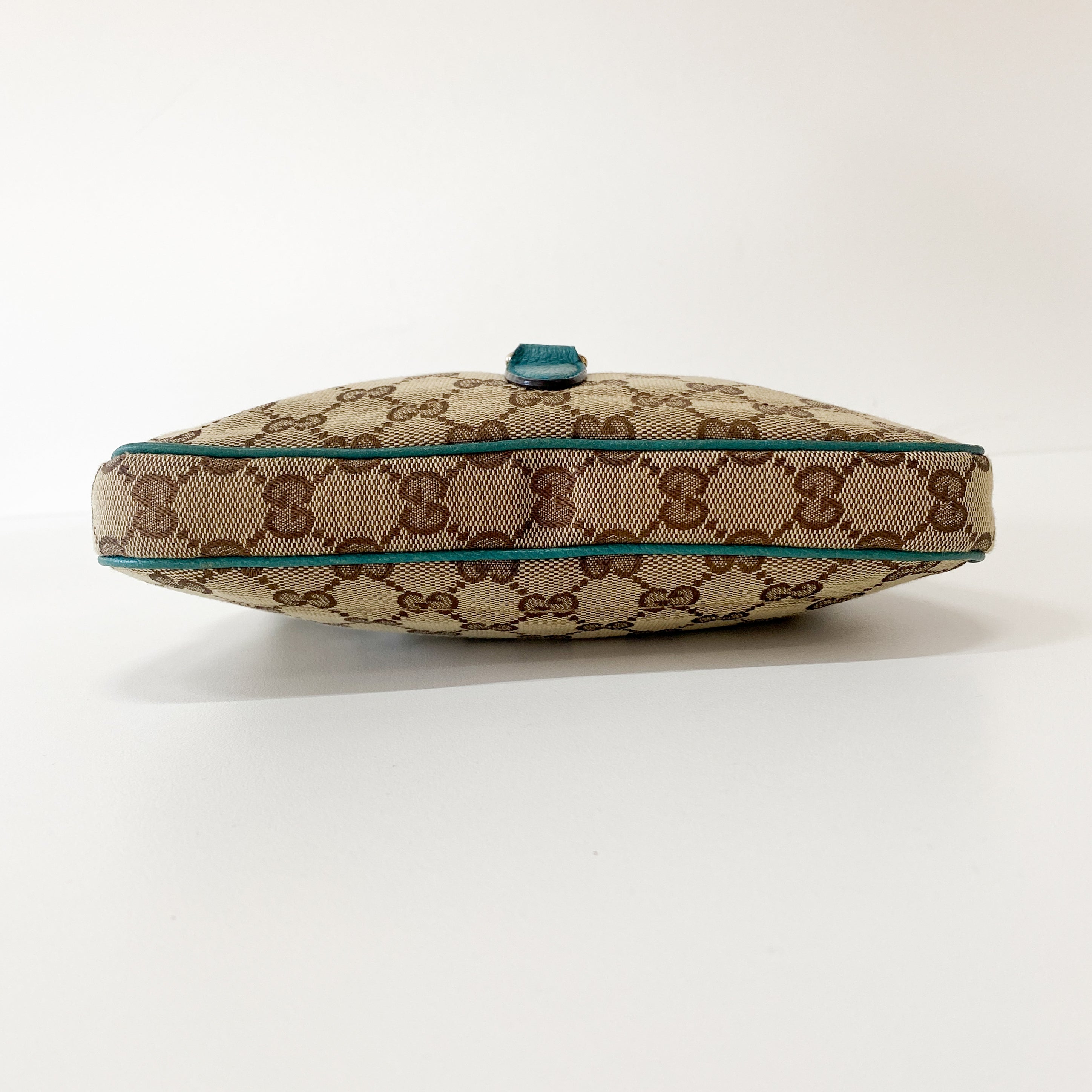 Jackie GG Canvas Mini Brown Shoulder Bag