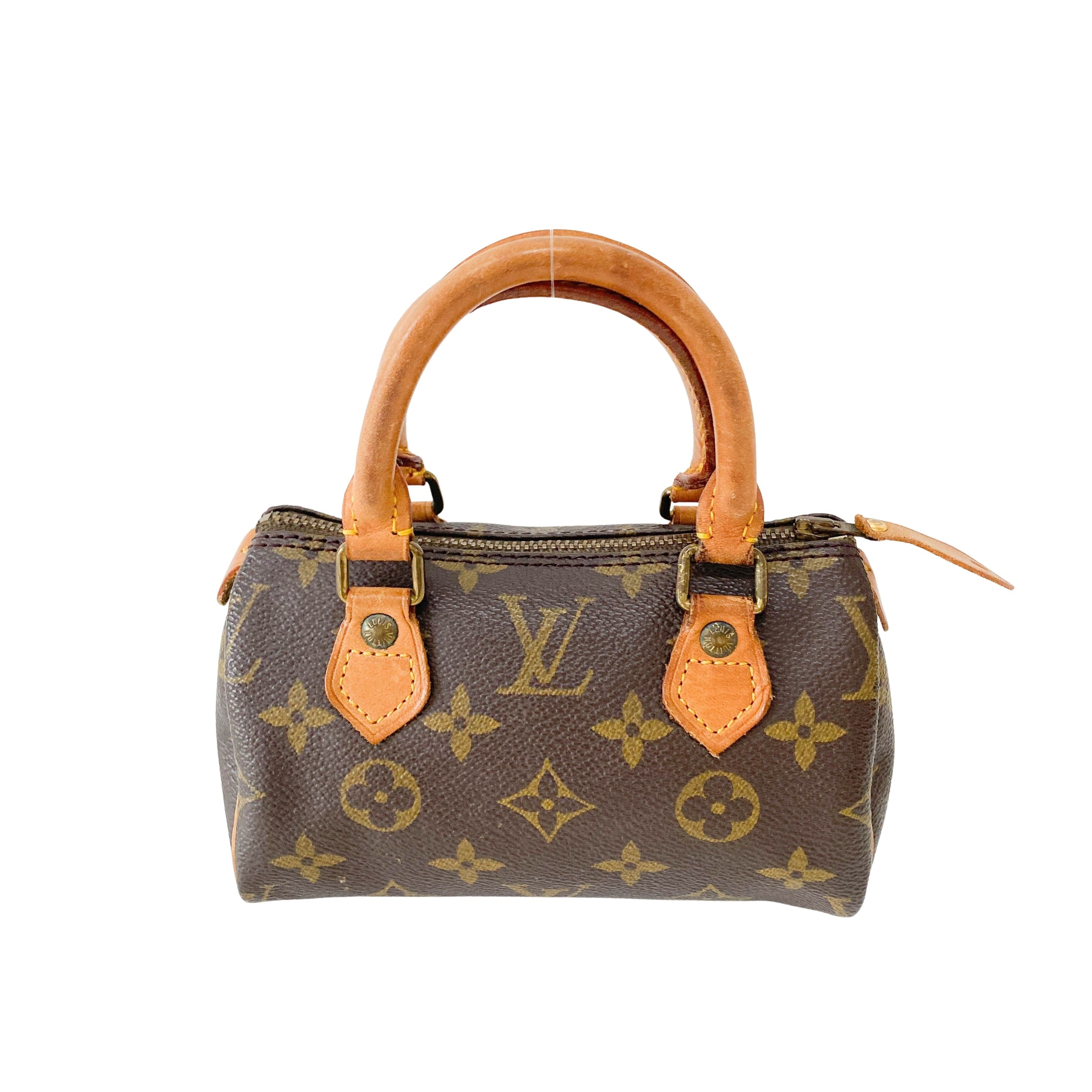 Vintage Monogram Canvas Mini Speedy