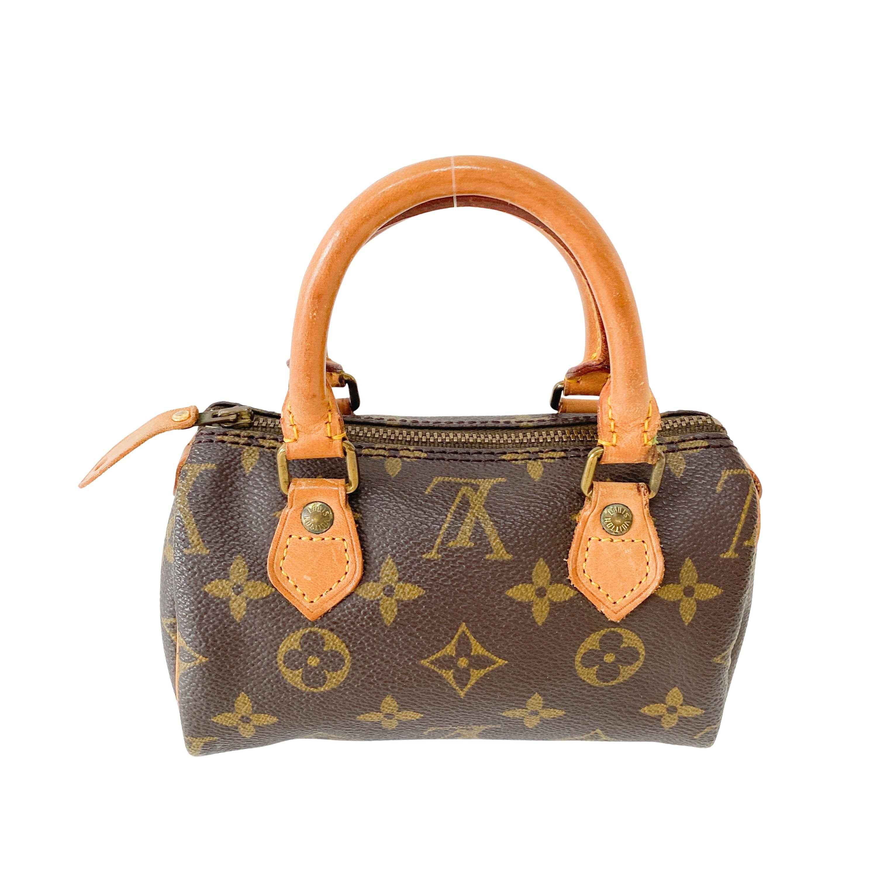 Vintage Monogram Canvas Mini Speedy