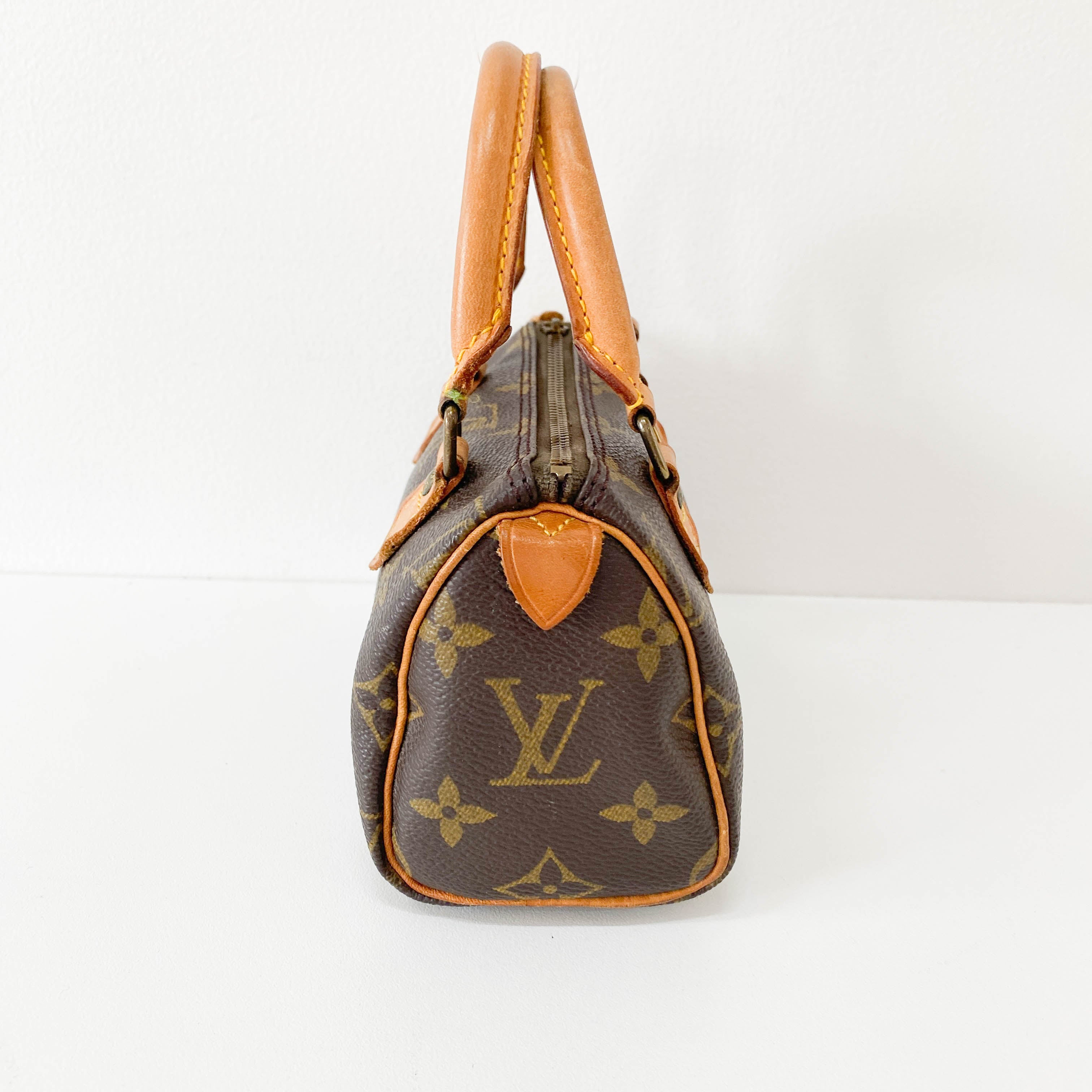Vintage Monogram Canvas Mini Speedy