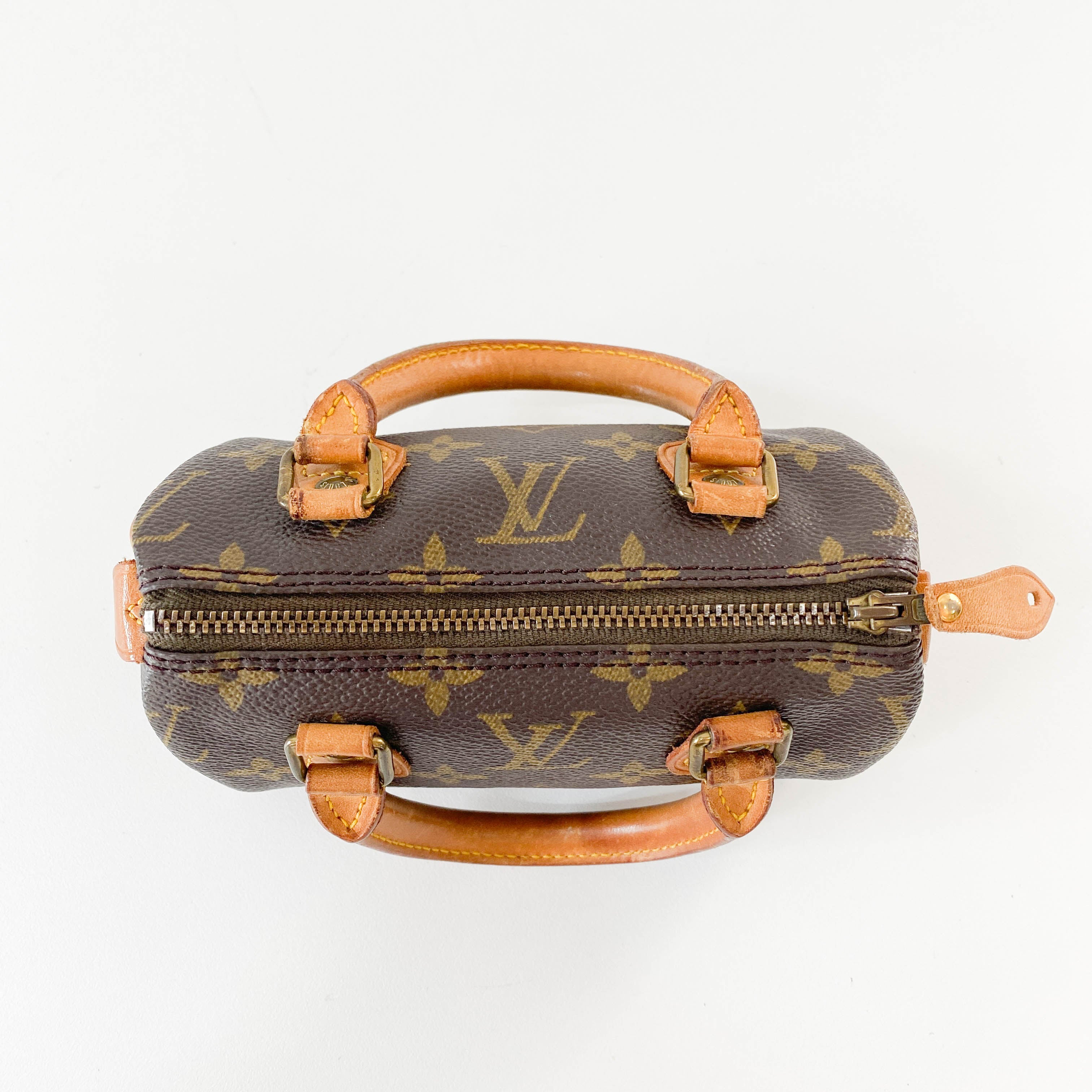 Vintage Monogram Canvas Mini Speedy