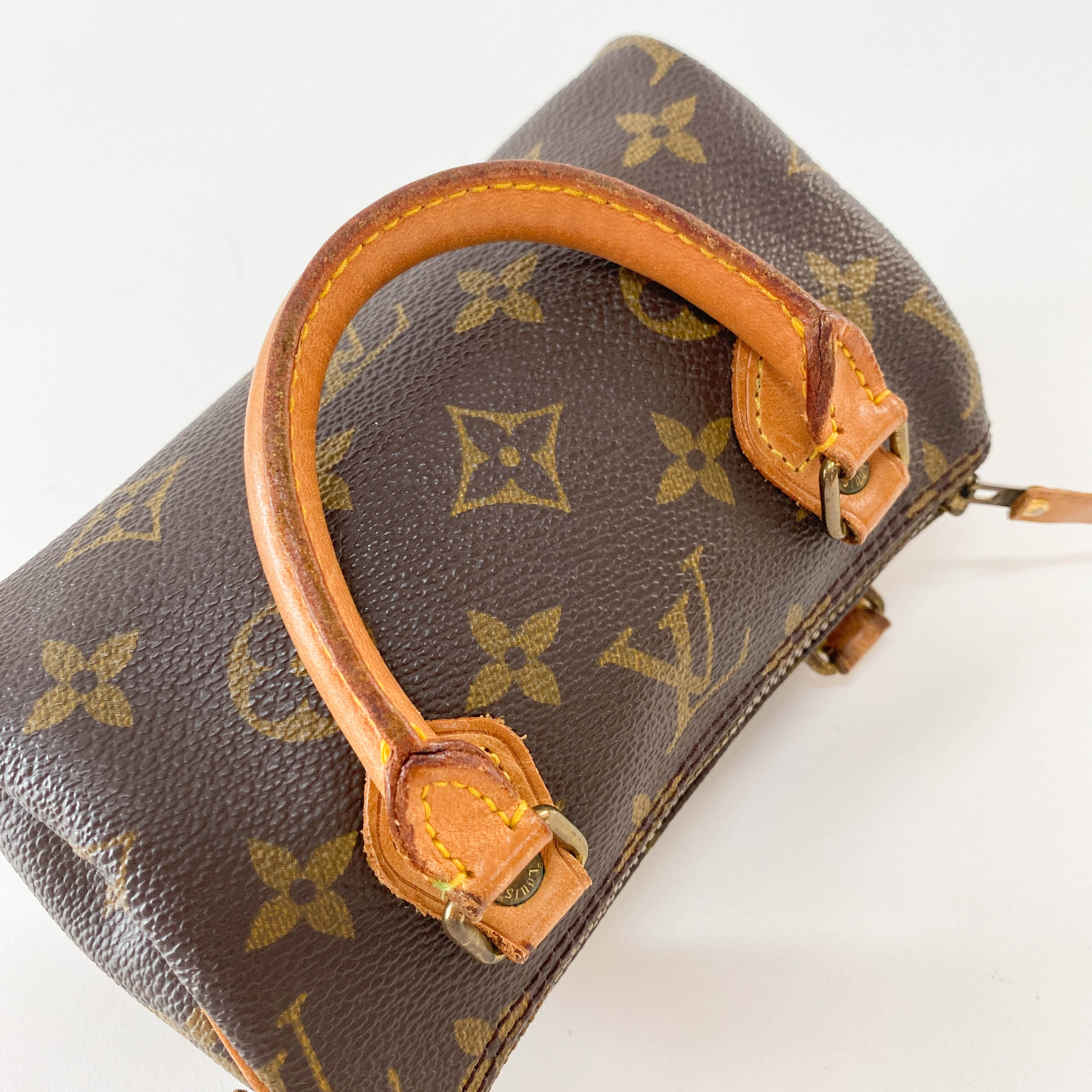 Vintage Monogram Canvas Mini Speedy