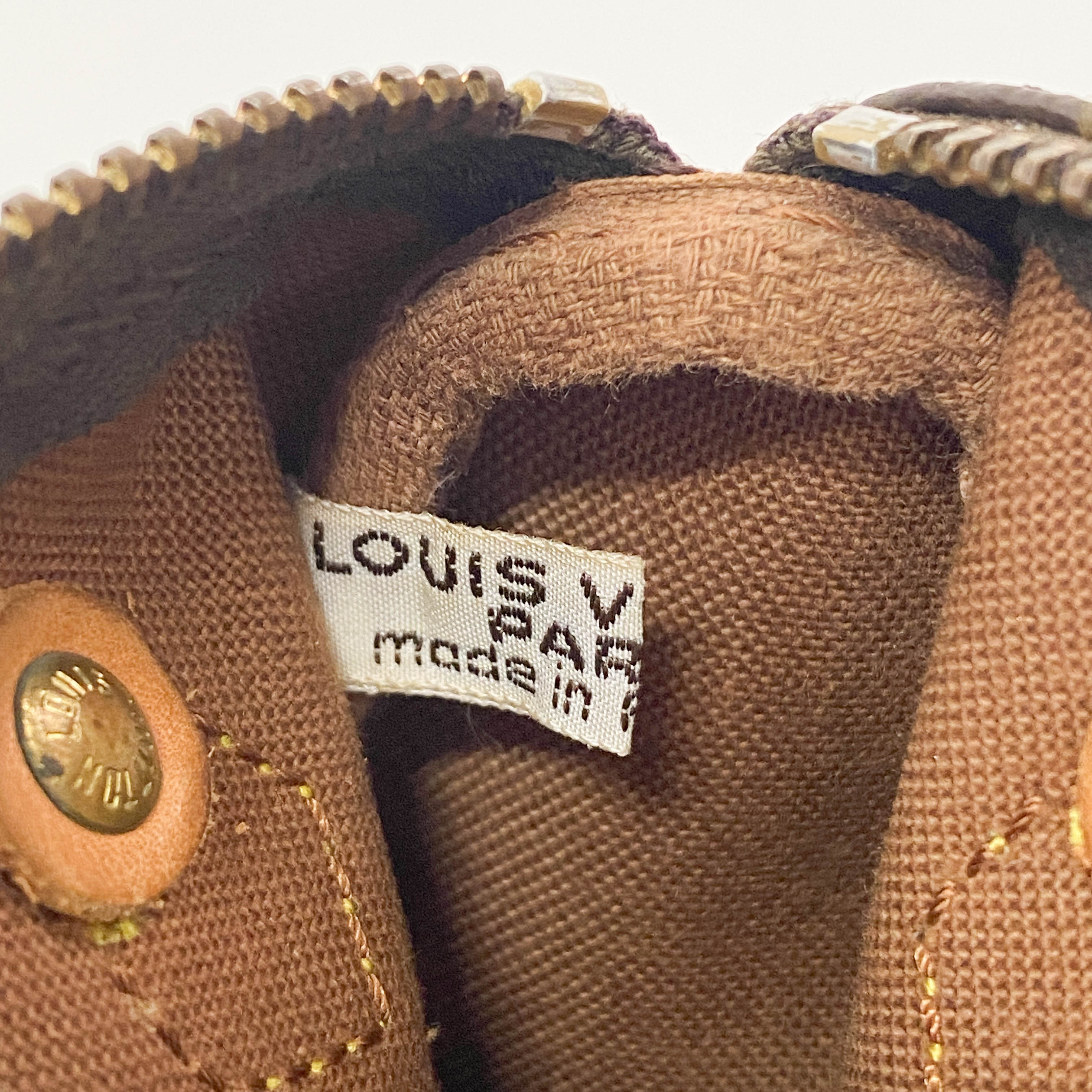 Vintage Monogram Canvas Mini Speedy