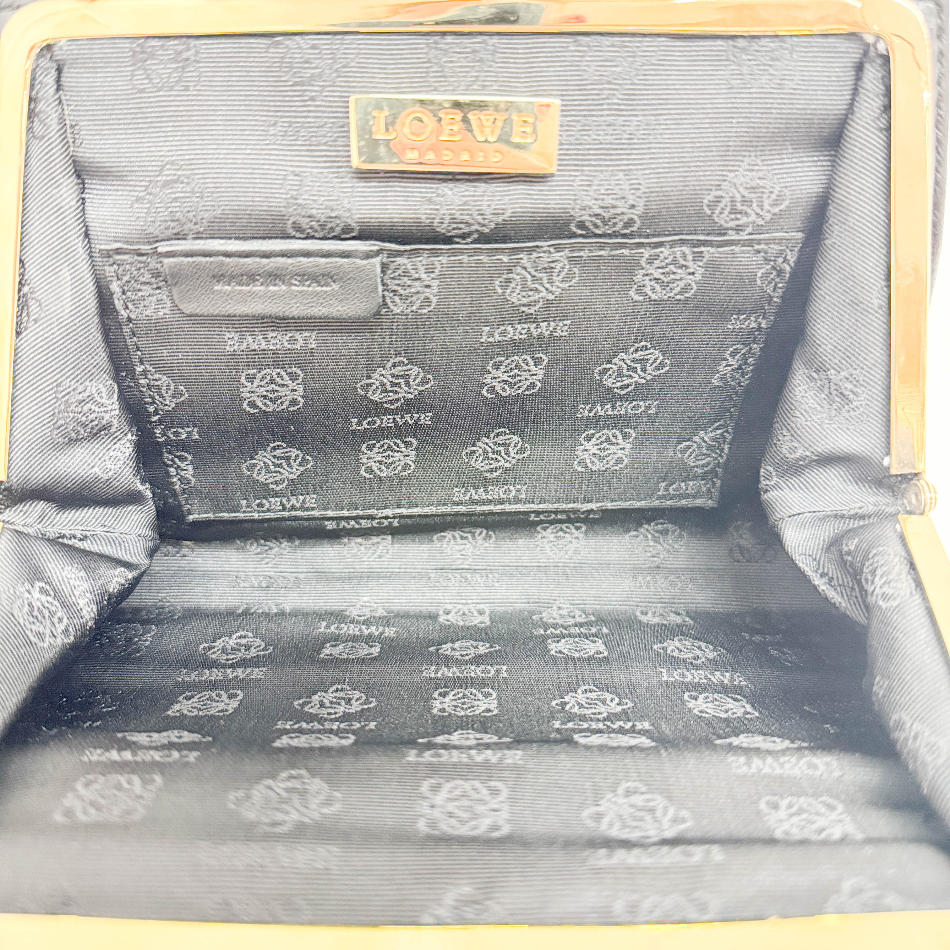 Brown Tiger Print Pony Hair Hand Bag