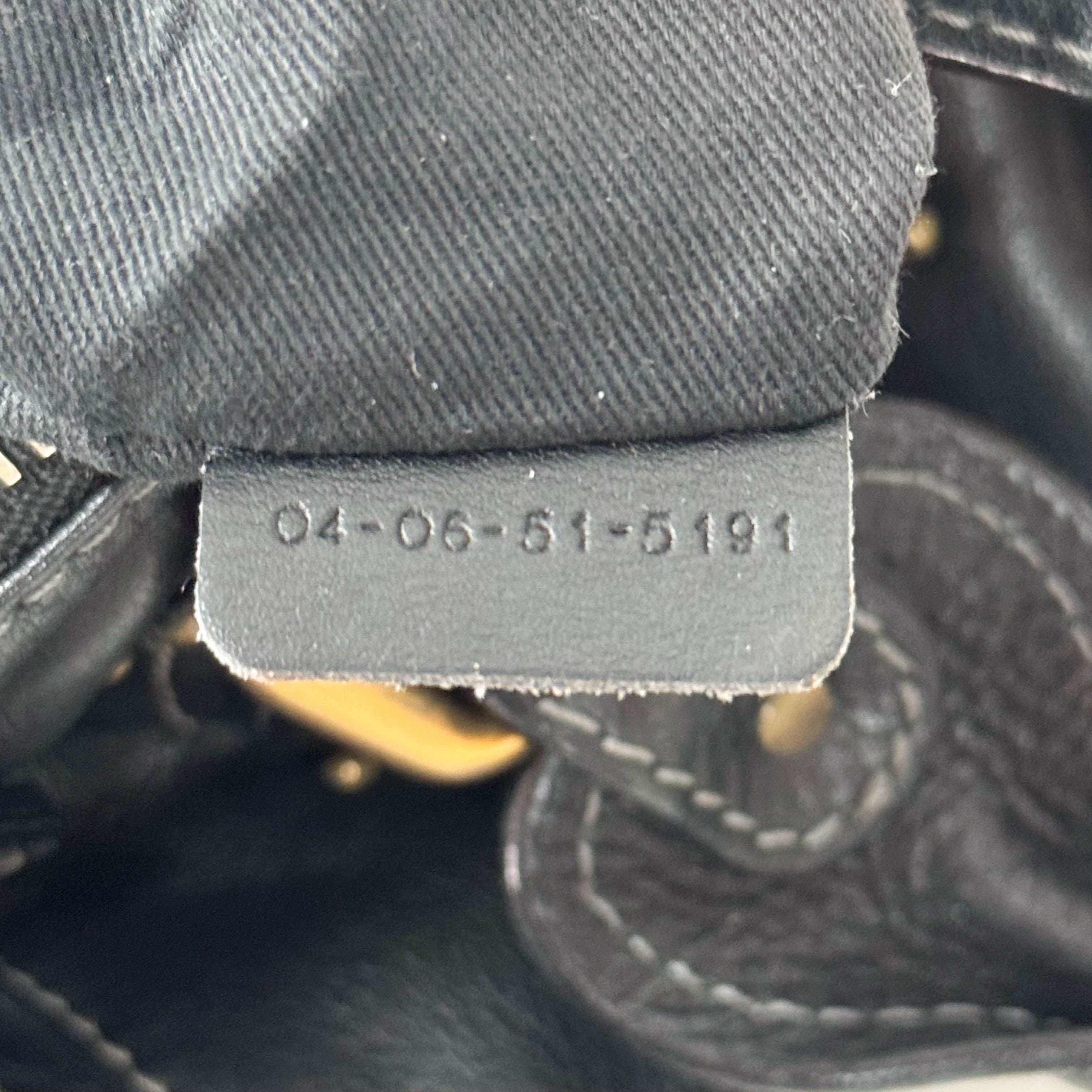 Paddington Black Leather Handbag