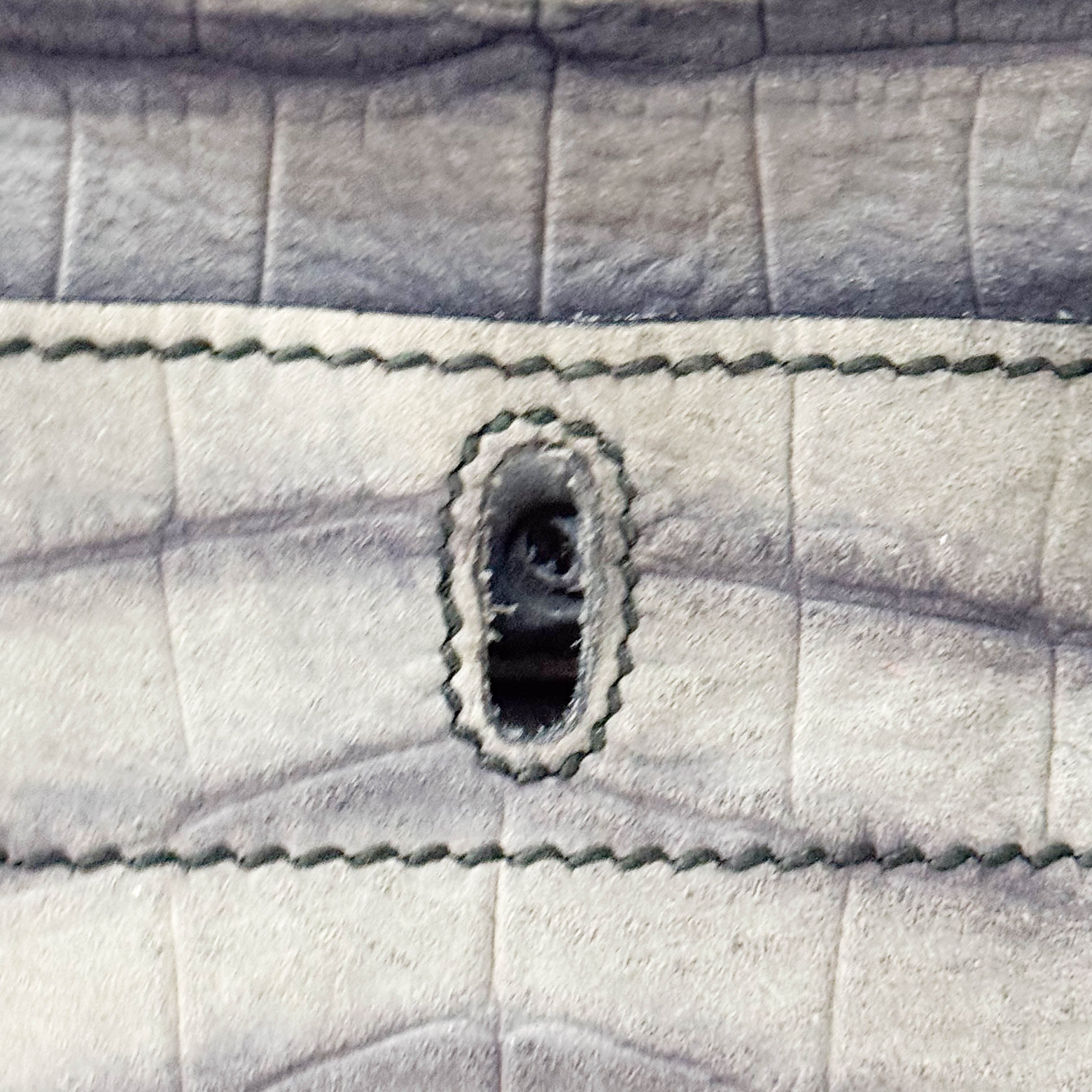 Muse Grey Leather Handbag