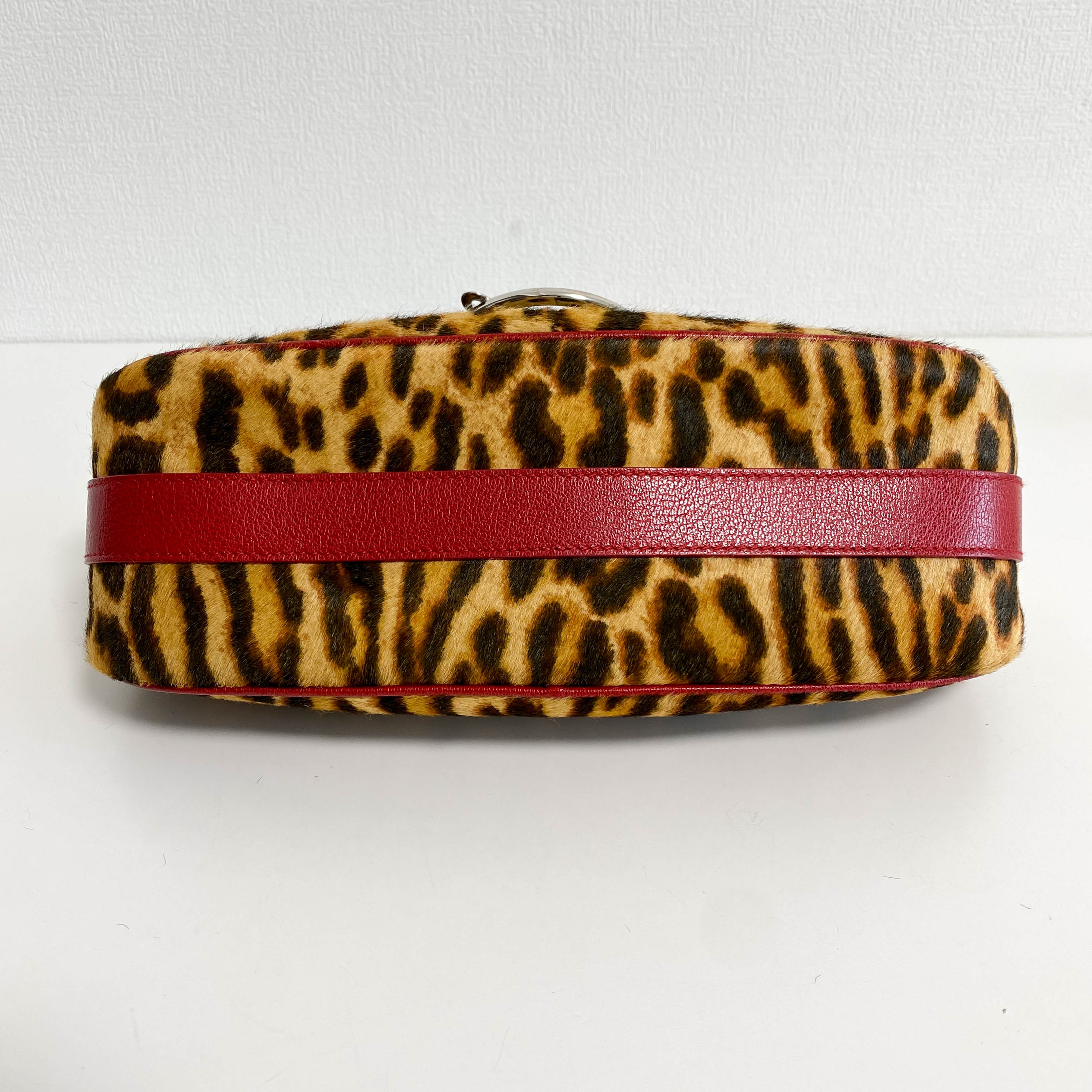 Leopard Brown Pony Hair Handbag