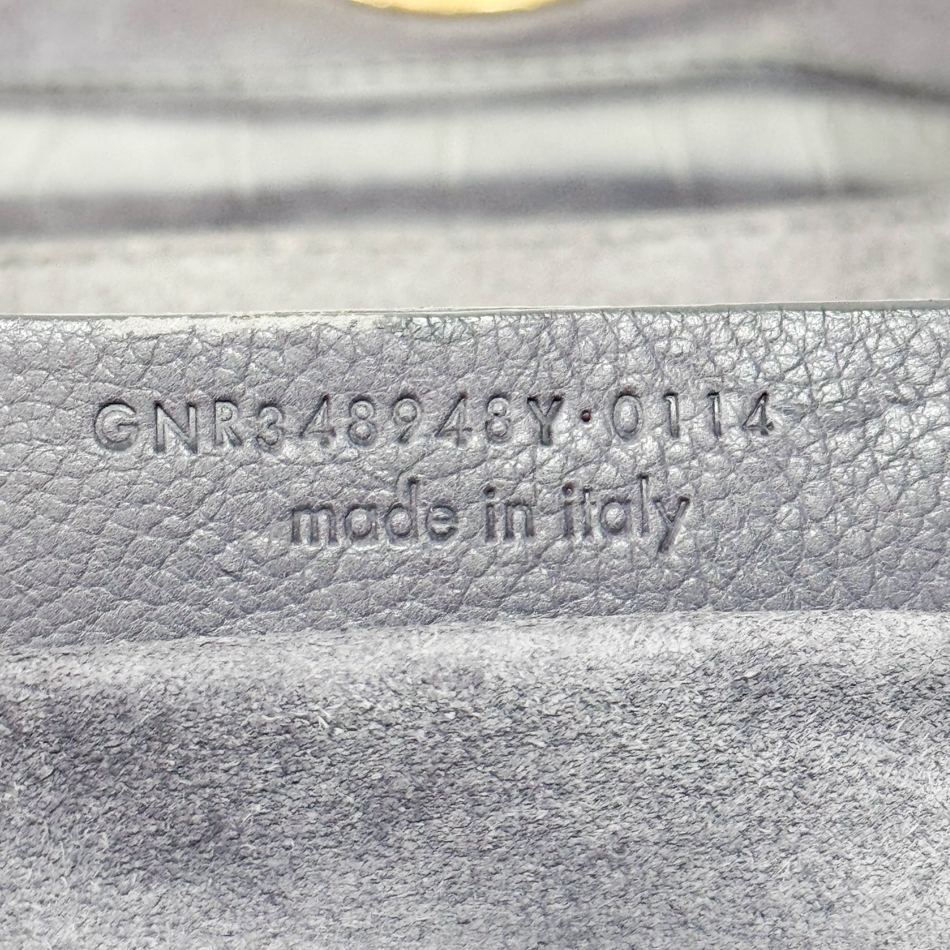 Muse Grey Leather Handbag