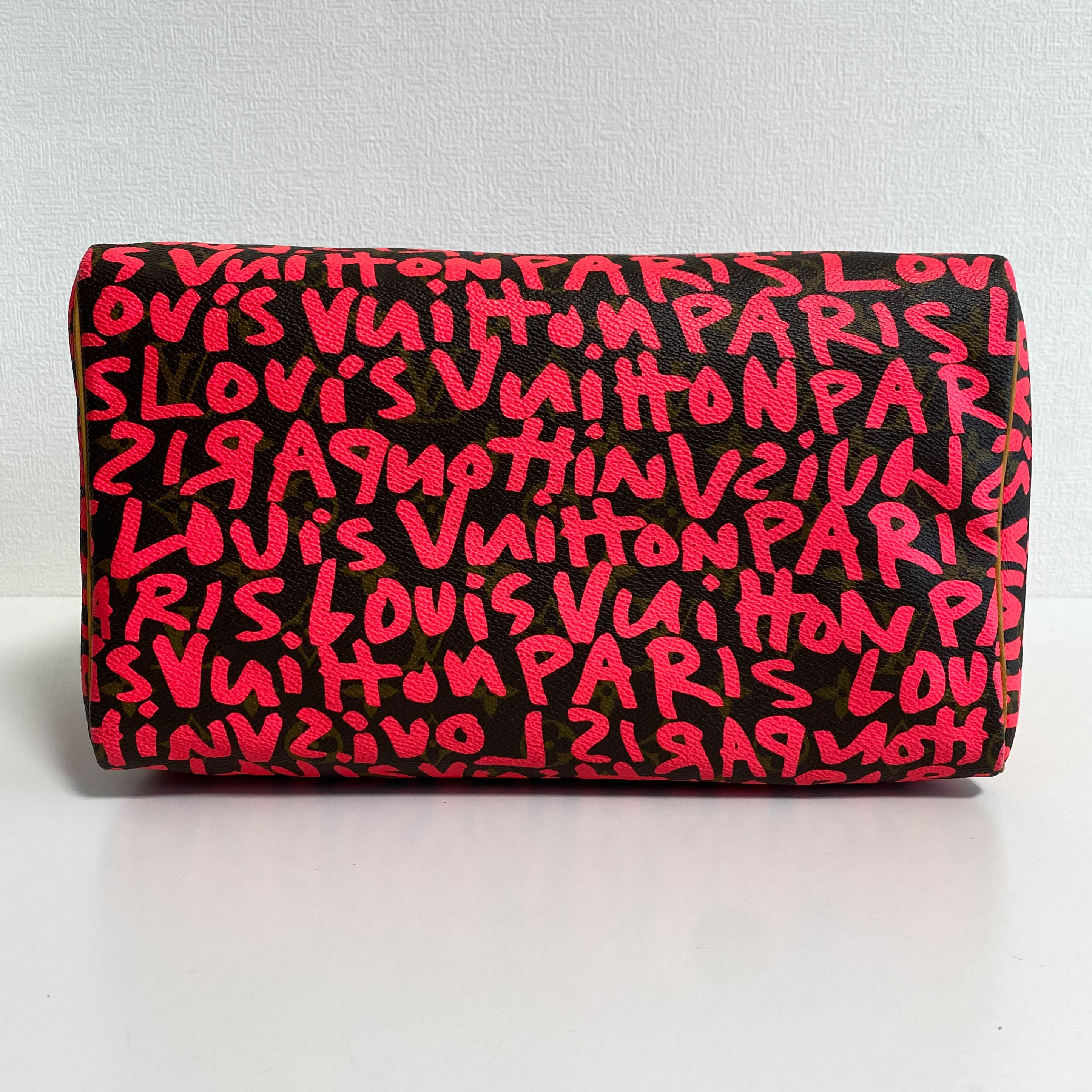 Limited Edition Fuchsia Graffiti Stephen Sprouse Speedy 30 Bag