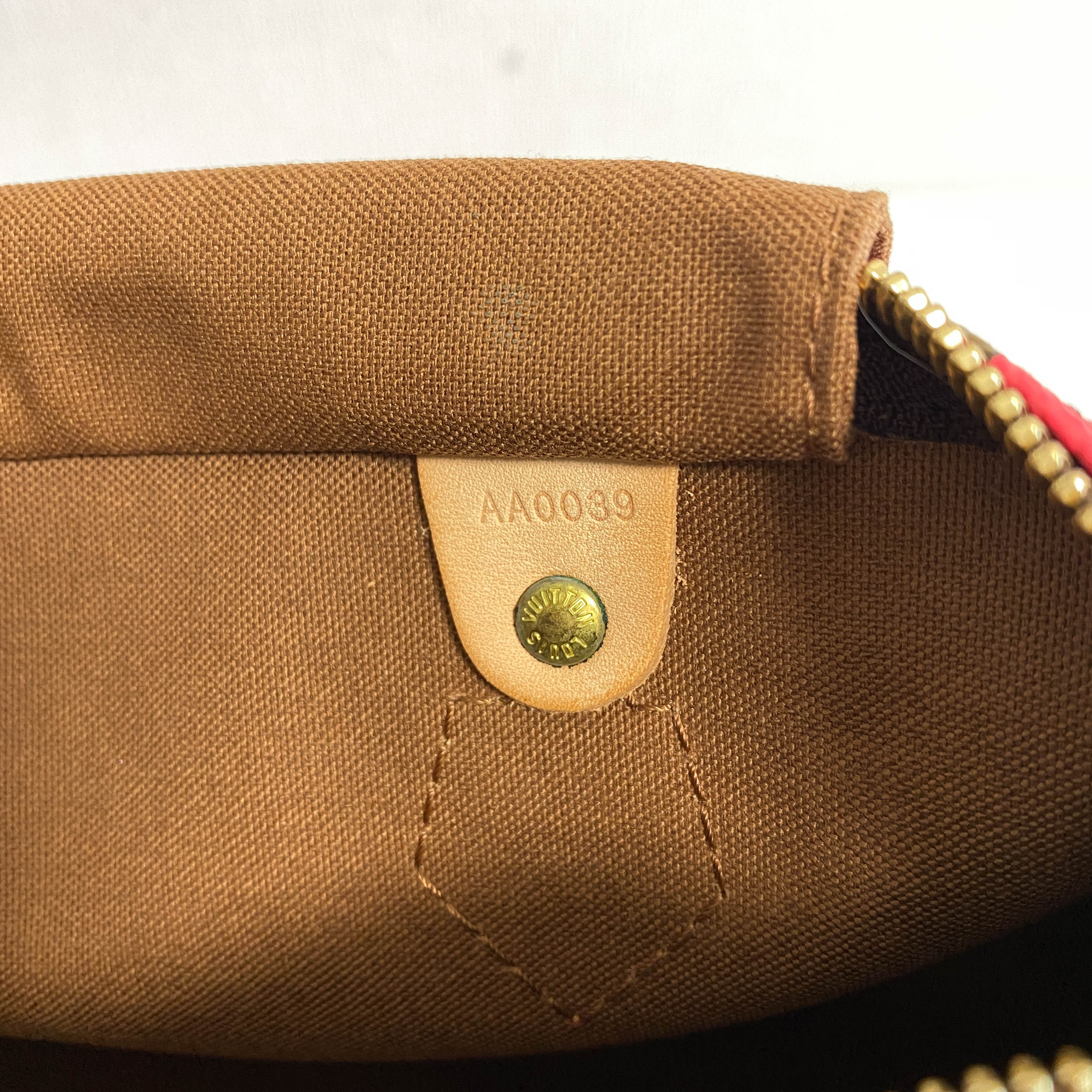 Limited Edition Fuchsia Graffiti Stephen Sprouse Speedy 30 Bag