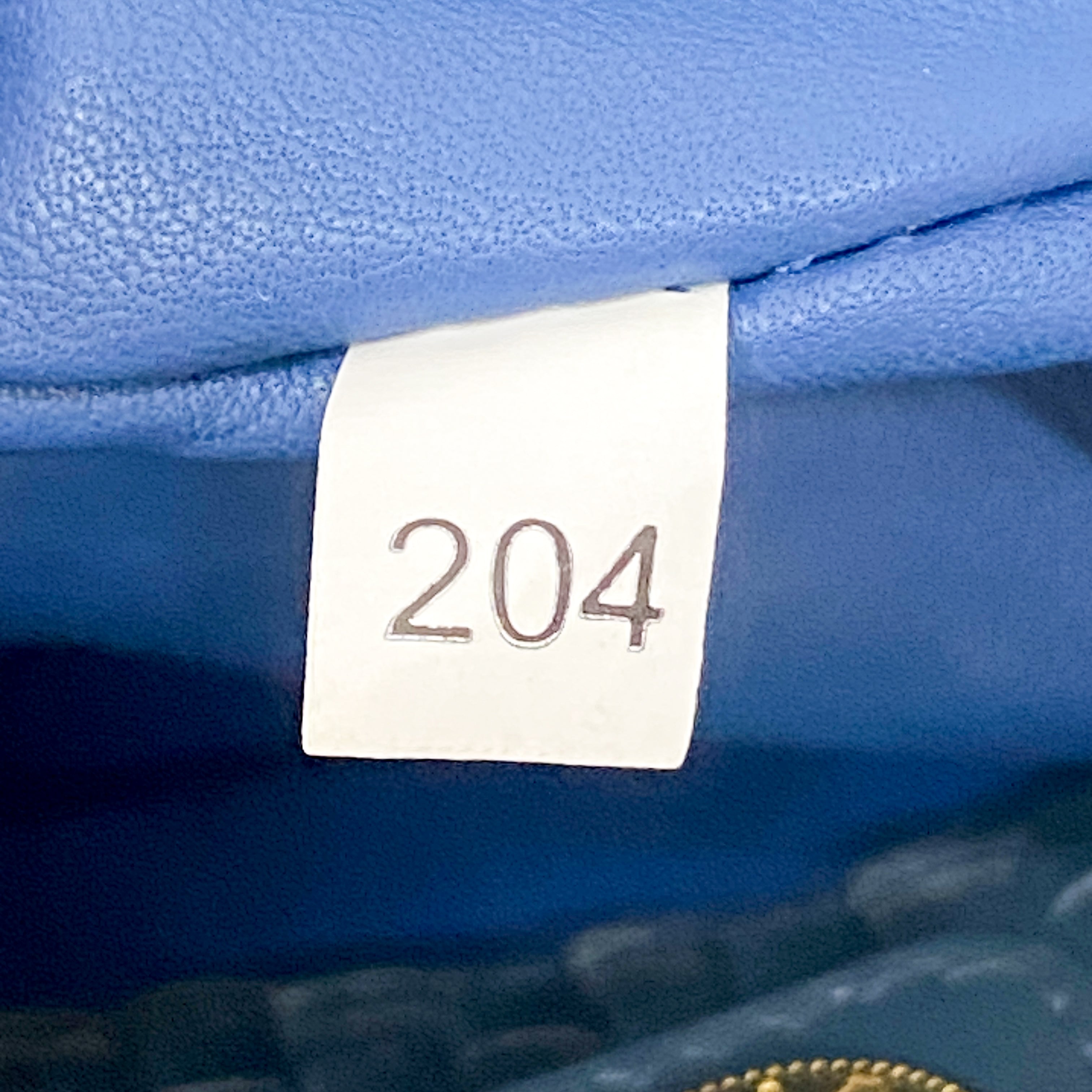 Grey Woven Leather Bag