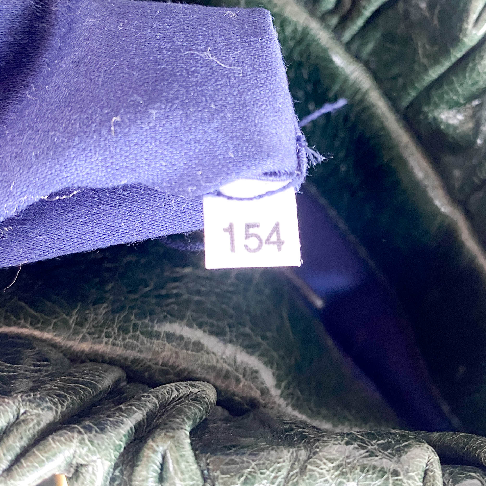 Vitello Bauletto Emerald Green Handle Bag