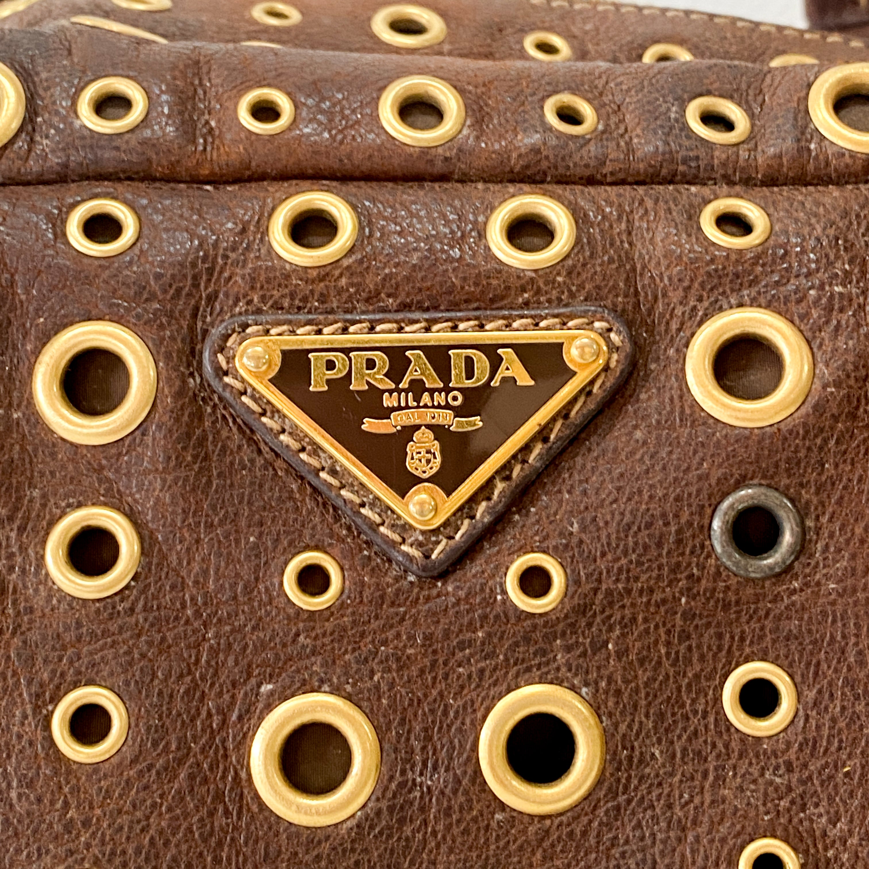 Brown Leather Shoulder Bag